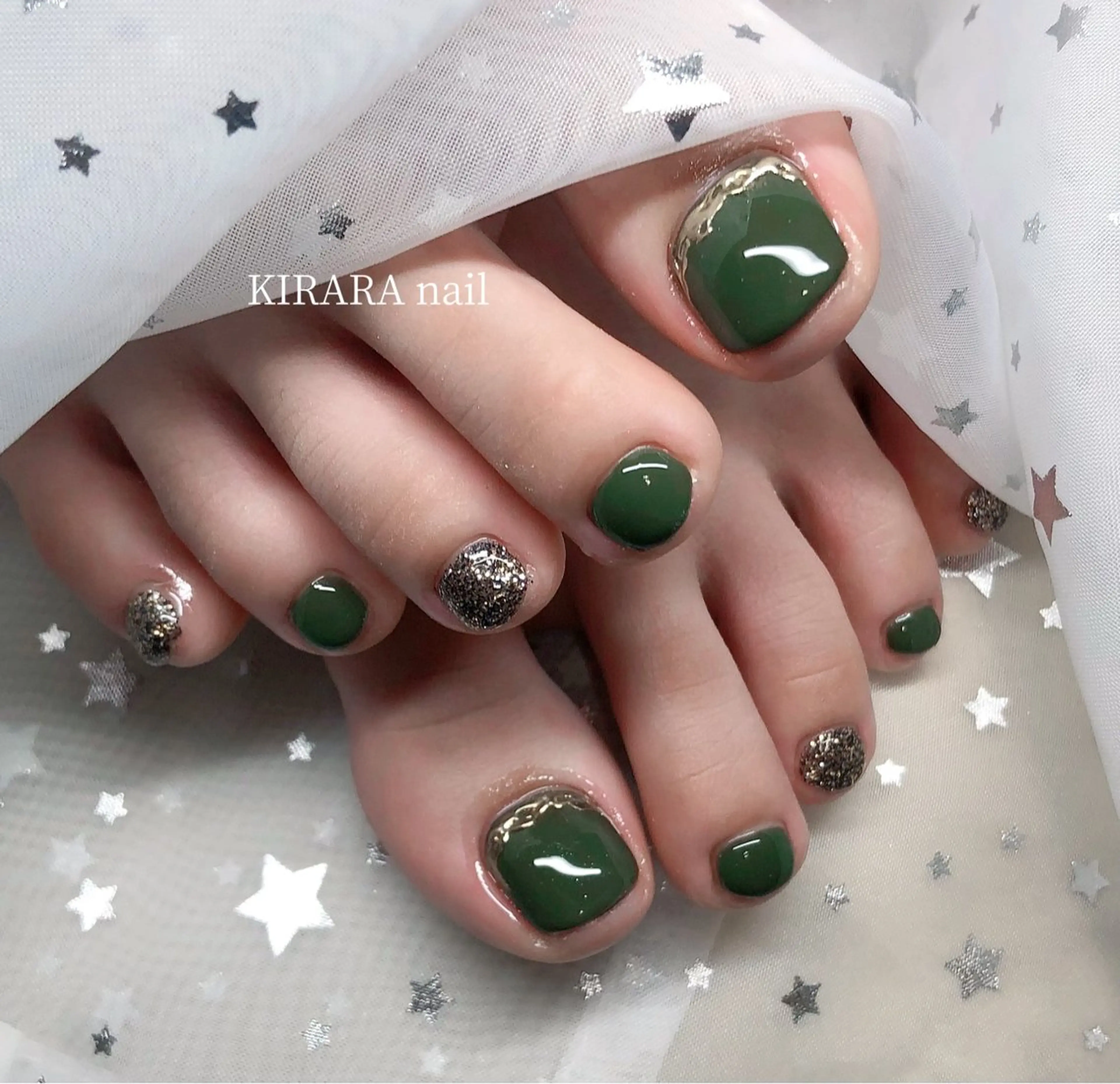 ネイル フットネイル KIRARA ネイルサロンのネイルデザイン