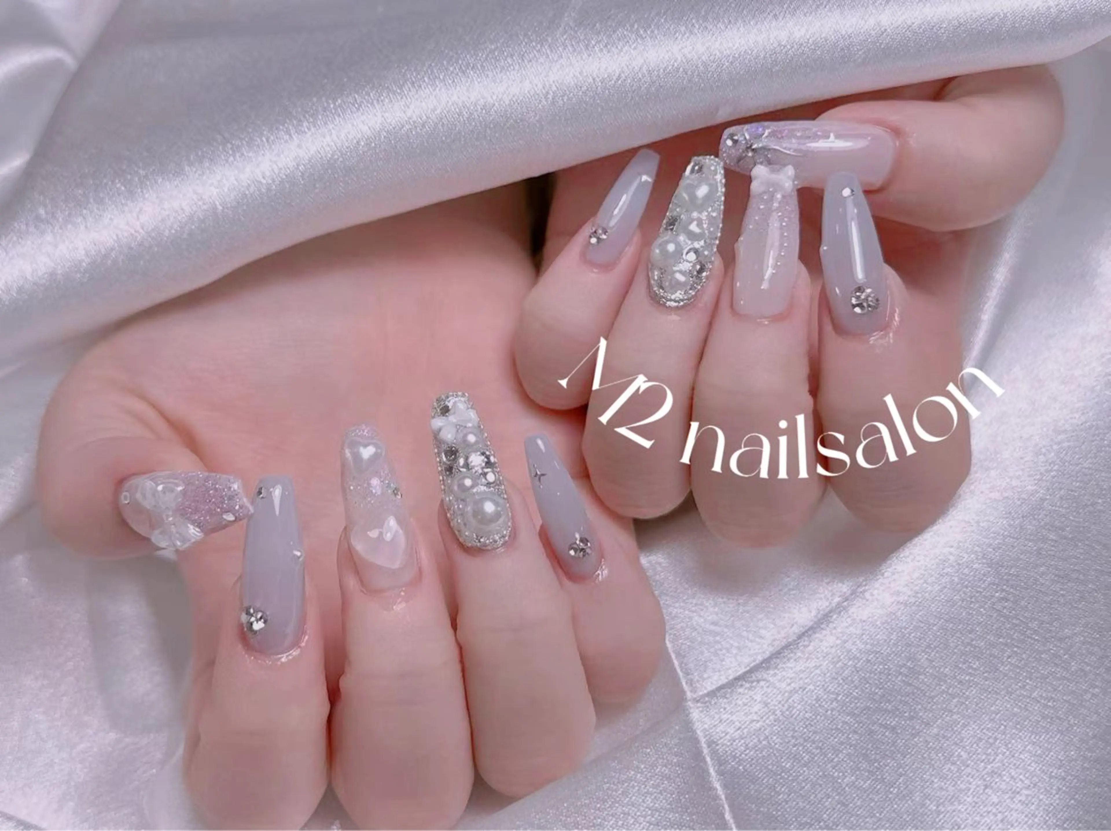 ネイル ハンドネイル 長さだし専門店 M2 rikaのネイルデザイン