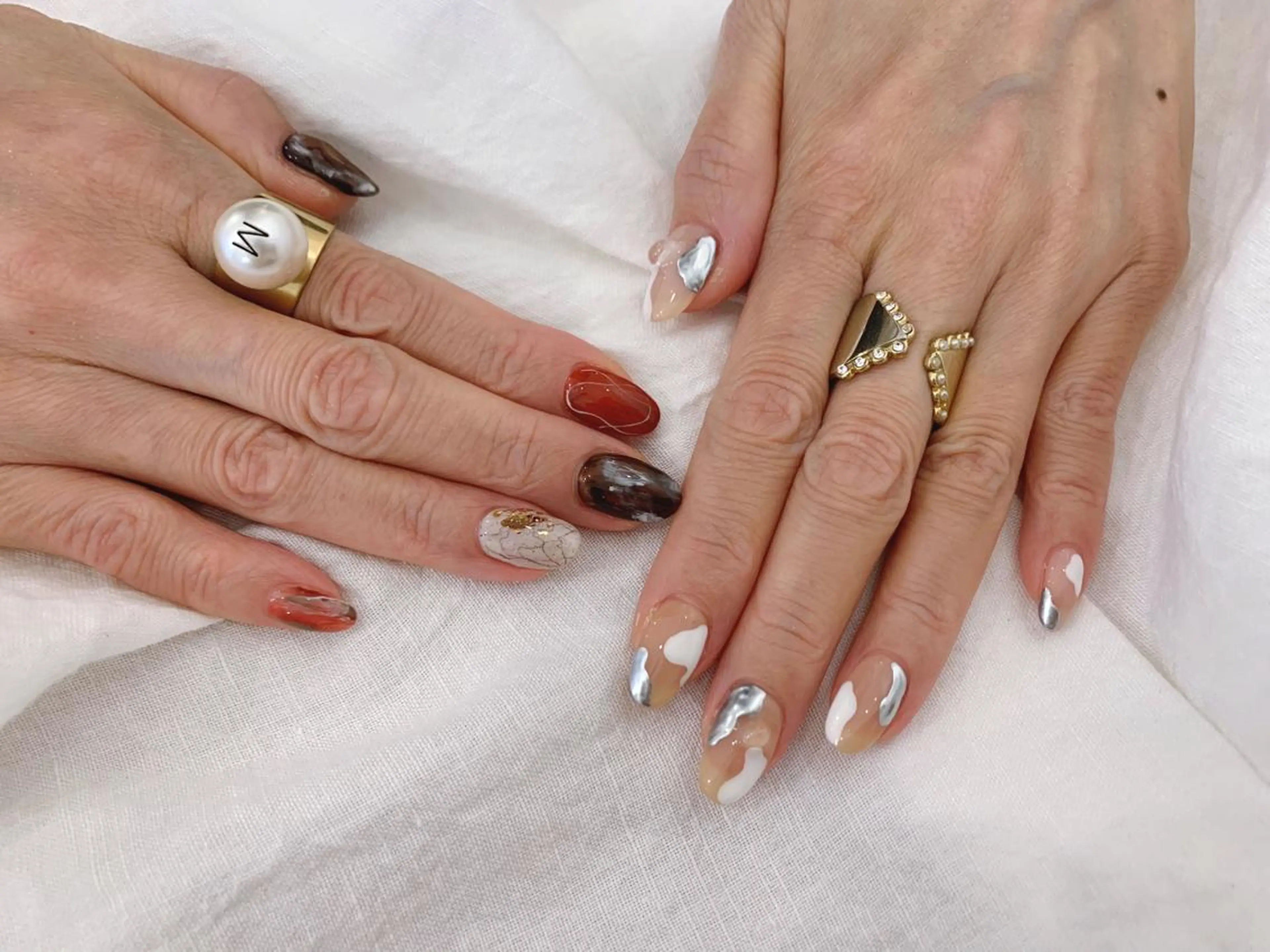 ネイル ハンドネイル w*ange nail所属・w*ange MAOのネイルデザイン