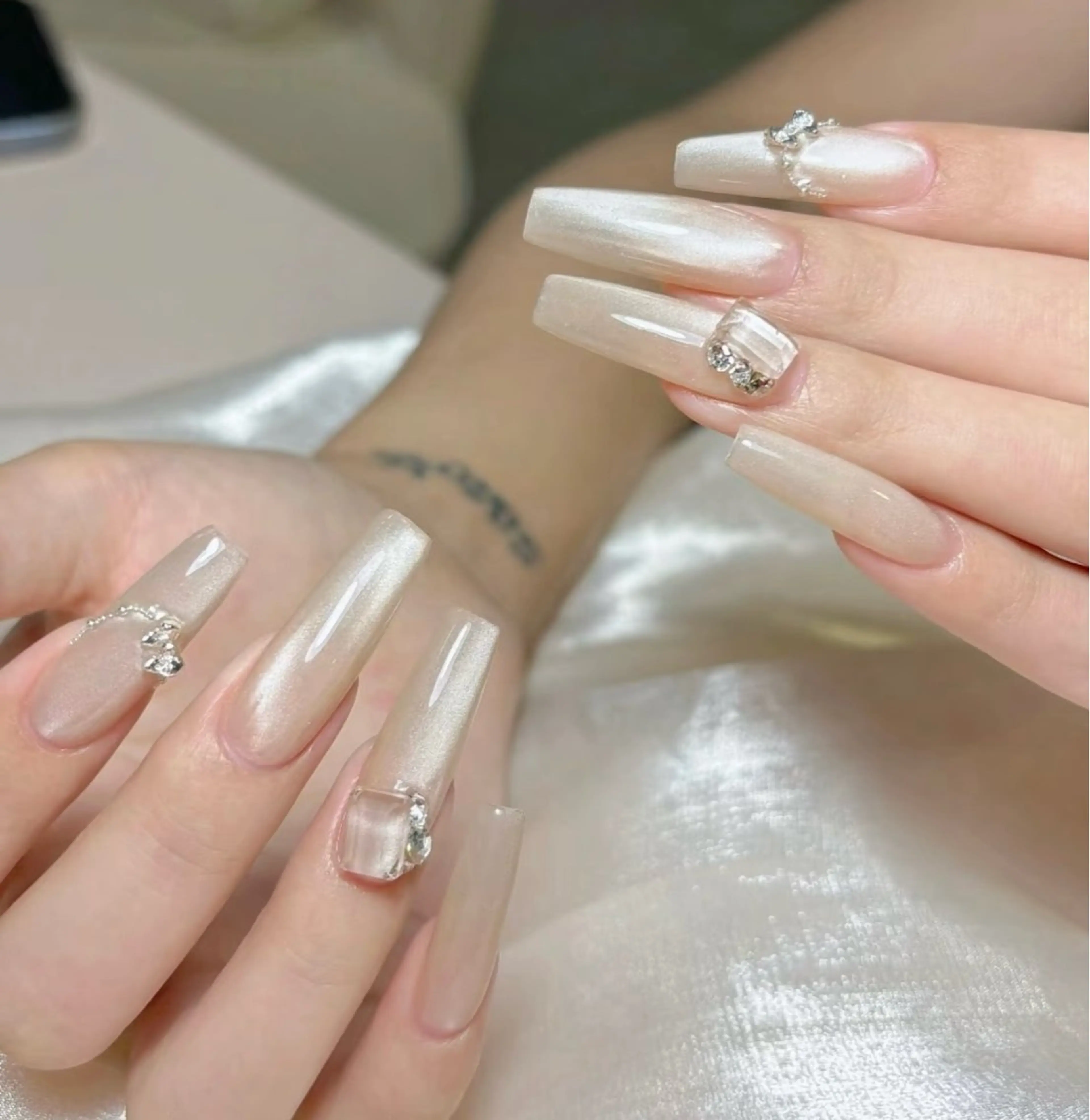 セミロング ハンドネイル QuanNail所属・Quan Nailのネイルデザイン