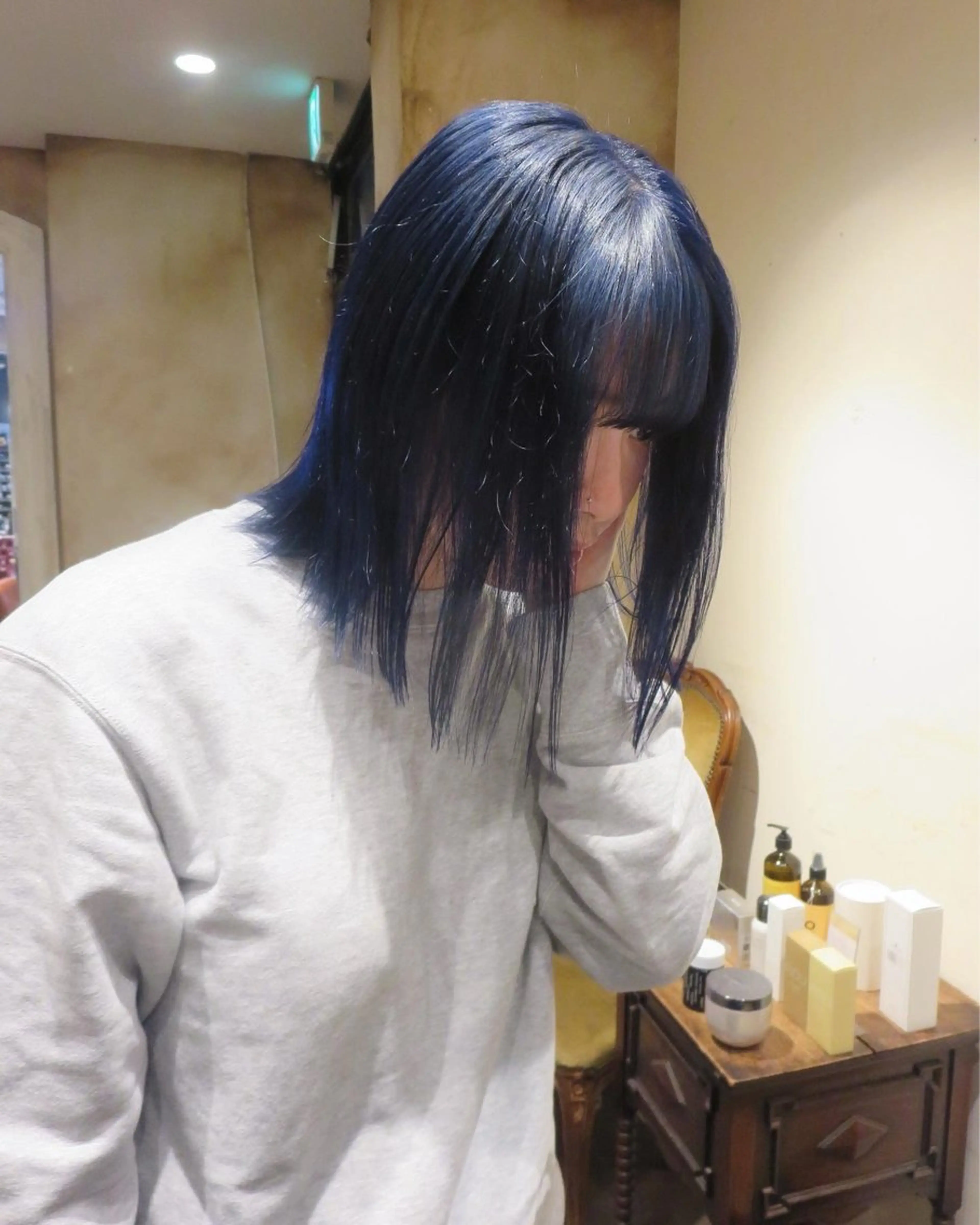 カラー ブリーチ カット ヘアカラー トリートメント ヘアセット lot所属・大阪/心斎橋 lot mikuのヘアスタイル