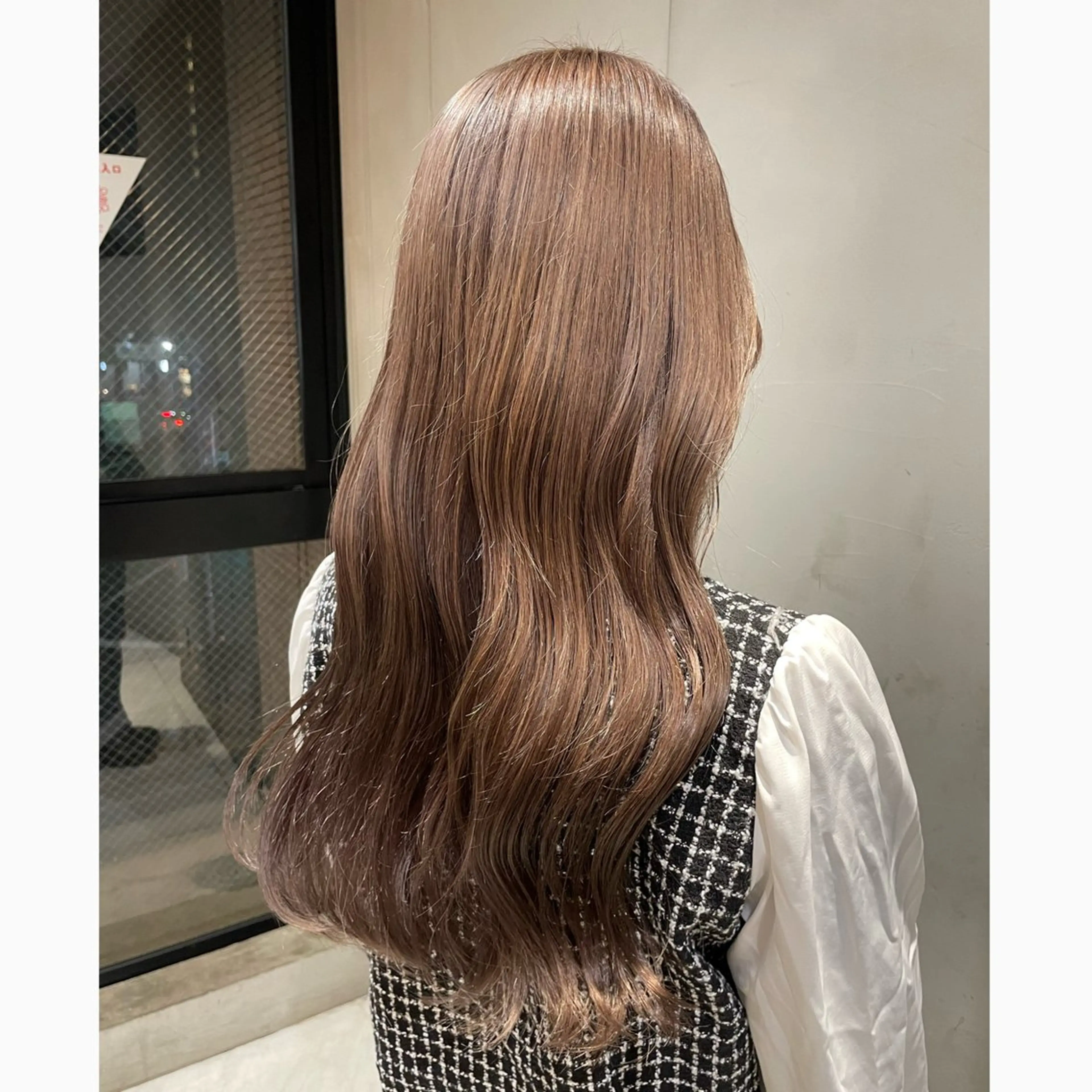 ロング カラー ヘアアレンジ ヘアカラー トリートメント 艶髪/レイヤーカット 🐣misakiのヘアスタイル