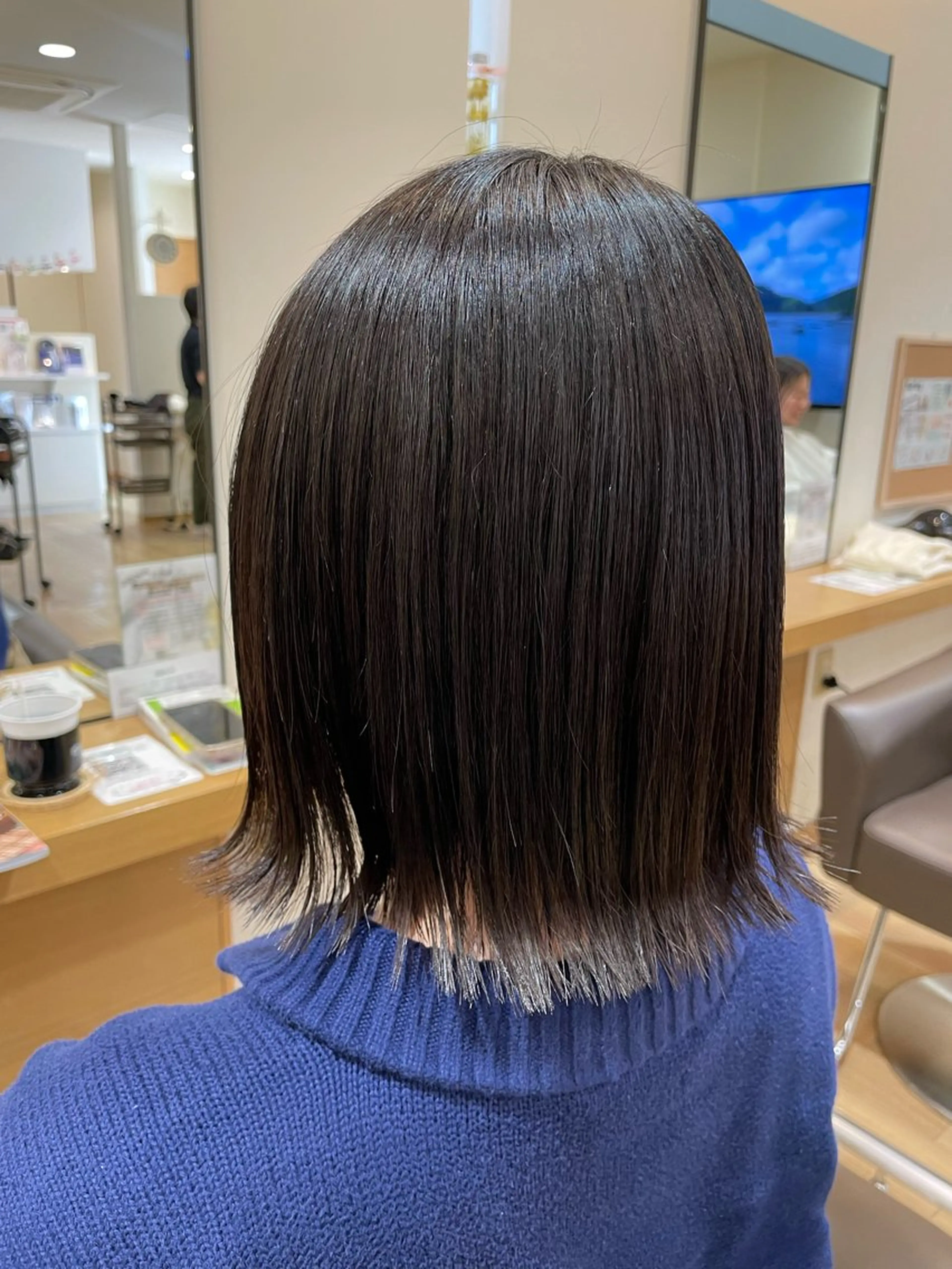 ショート カット ヘアカラー トリートメント 韓国レイヤー🎀/ 顔周り特化🎀/豊田のヘアスタイル