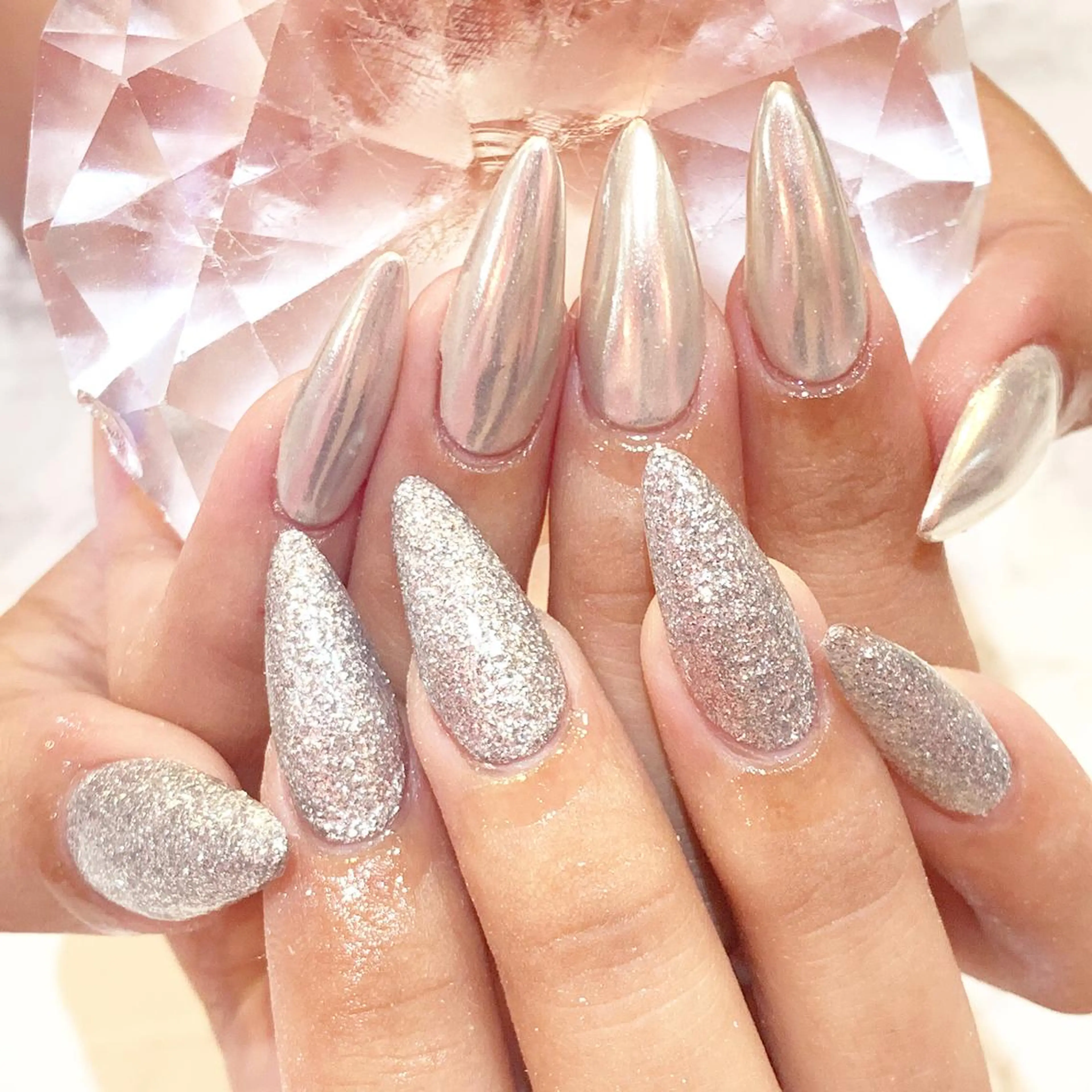 ロング カラー メンズ キッズ ネイル NAILSGOGO shibuyaのネイルデザイン