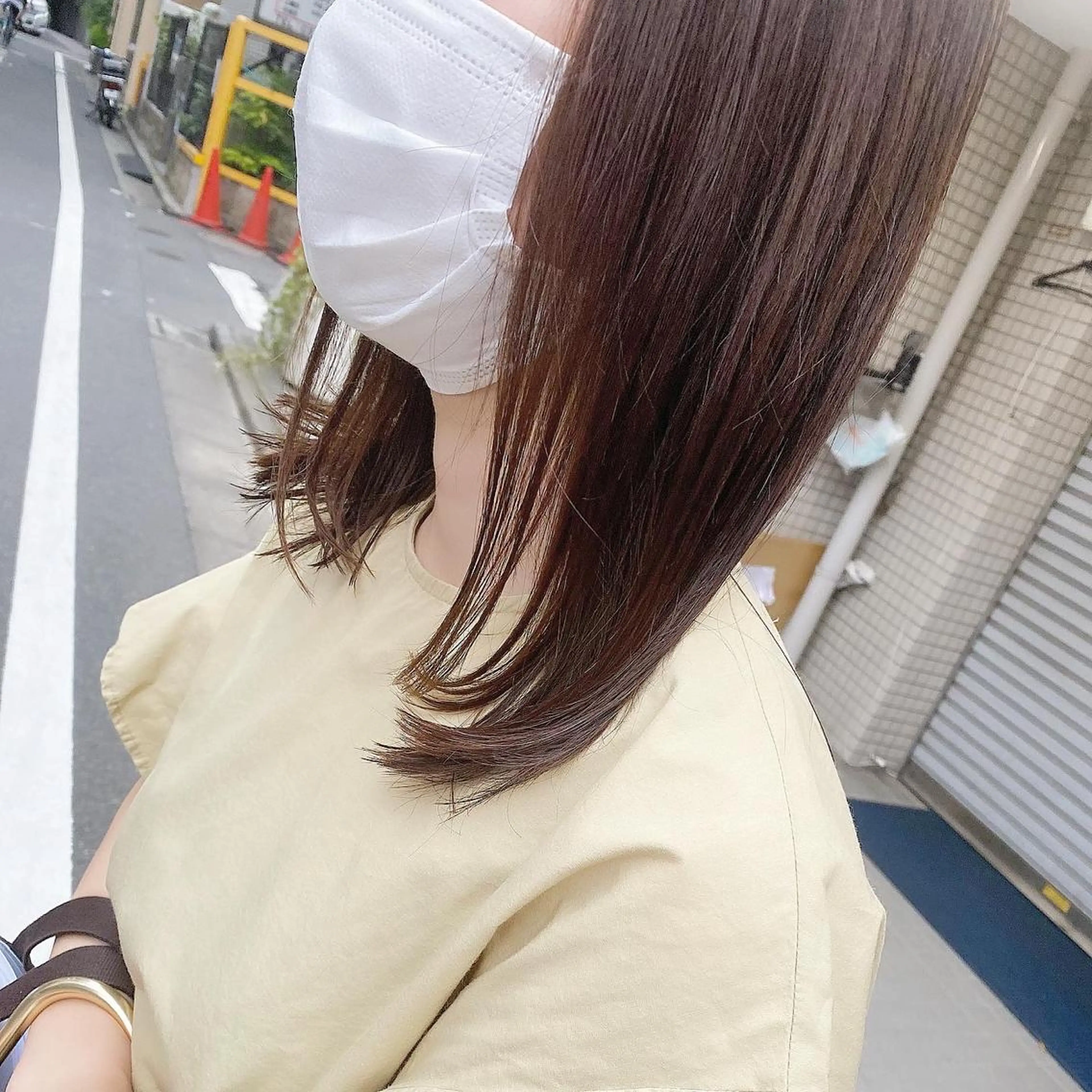 ミディアム 髪質改善 SALOWIN 池袋Suite店所属・髪質改善特化 安東駿介のヘアスタイル