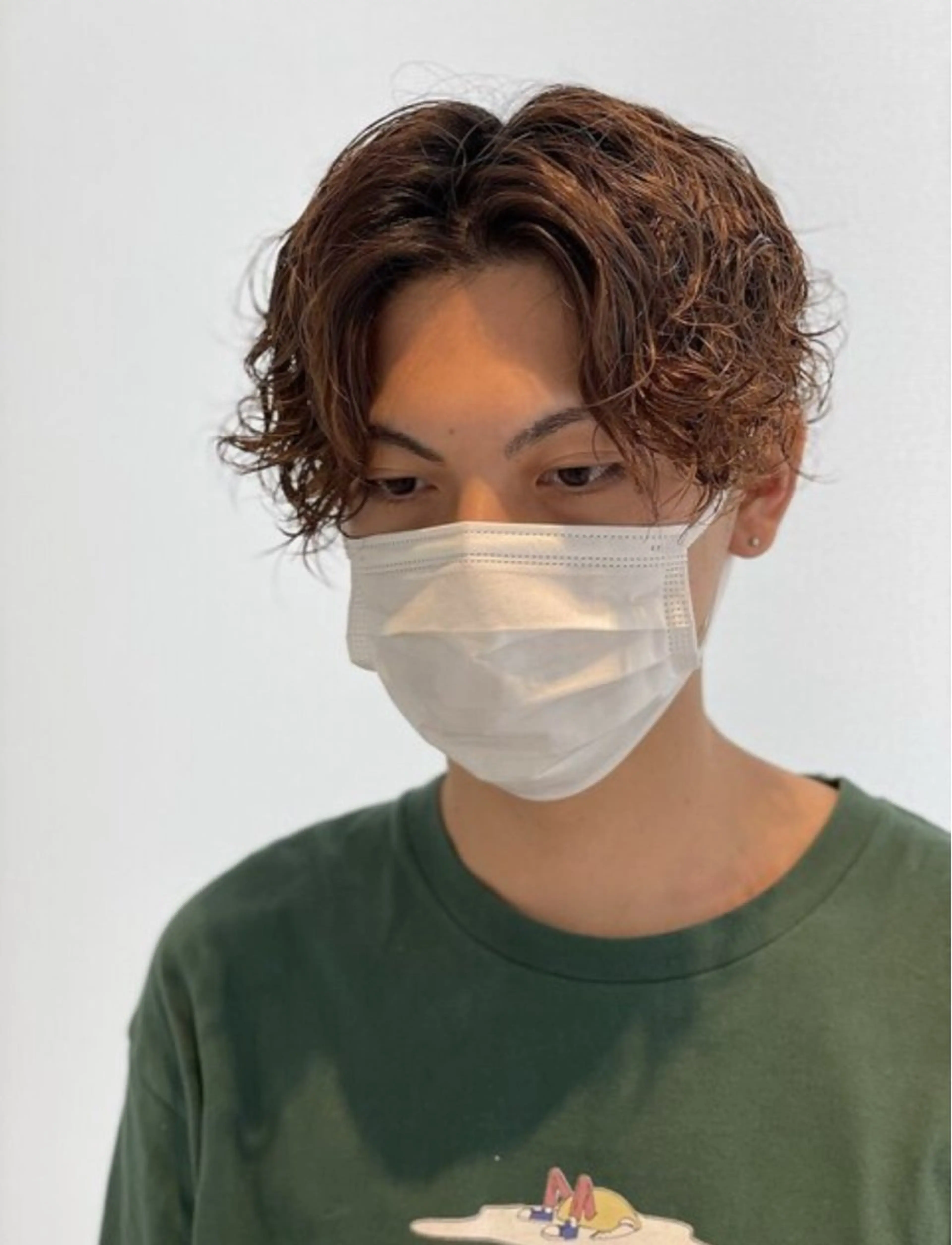 パーマ メンズ 久保田 涼のヘアスタイル