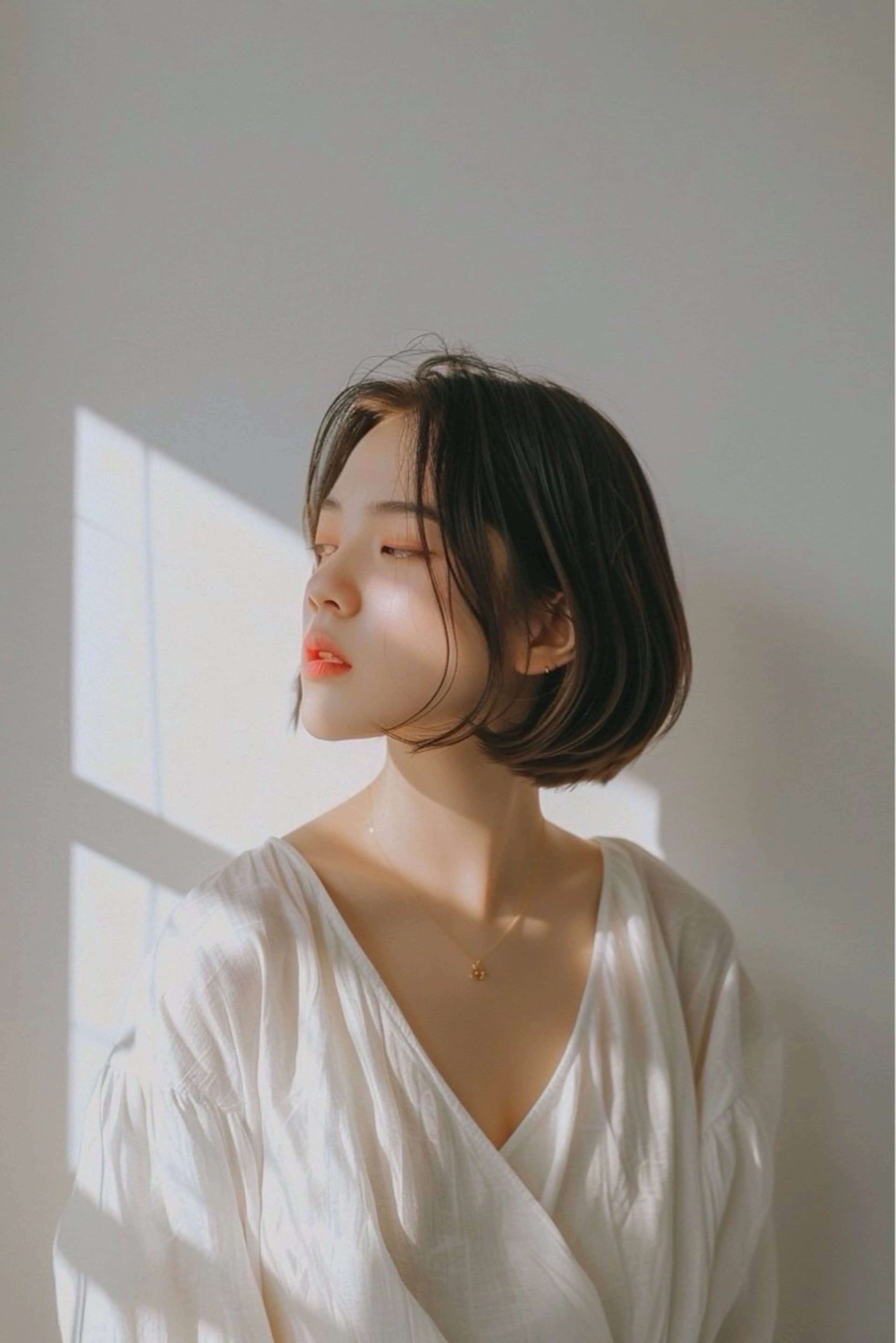 ショート カラー パーマ ブラウンカラー ケアカラー 透明感カラー 髪質改善 カット ヘアカラー トリートメント 🌈Luana🌈 公式/大通のヘアスタイル