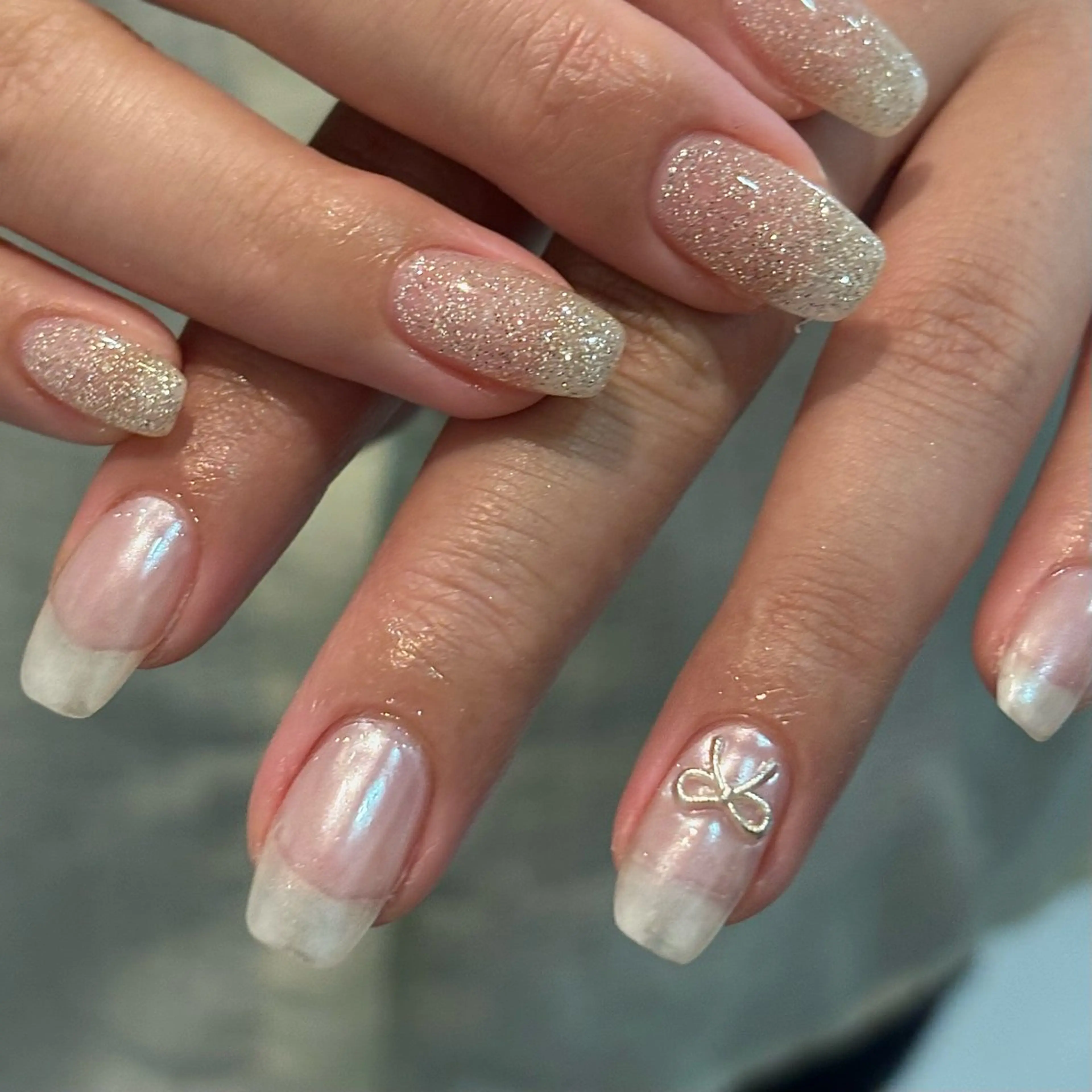 ネイル ホワイト charme所属・charme nailのネイルデザイン