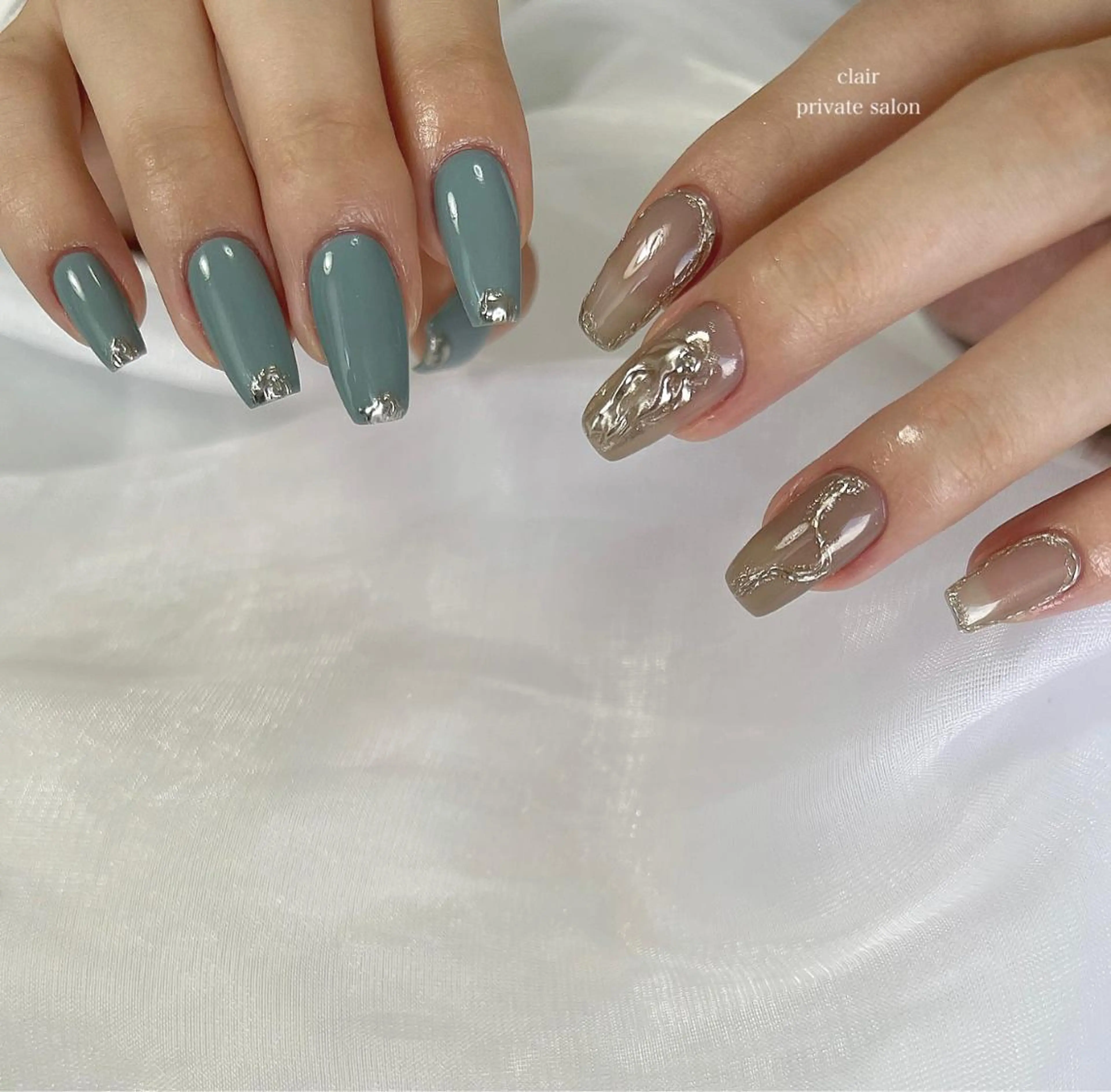 ネイル ハンドネイル ハンドケア nail salon una.のネイルデザイン