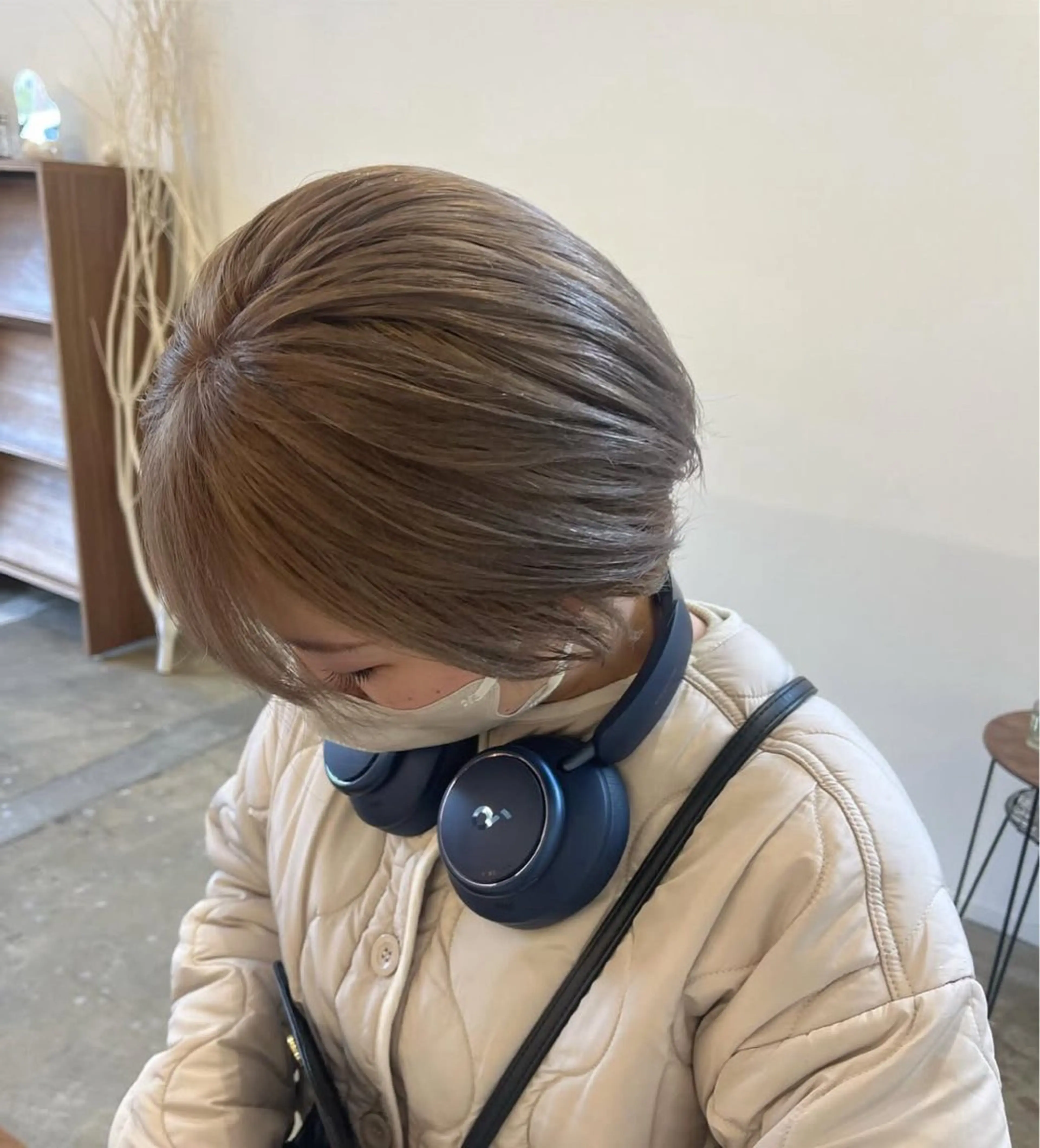 ショート カラー カラー特化/ブリーチ 梅田中崎町/あかりのヘアスタイル