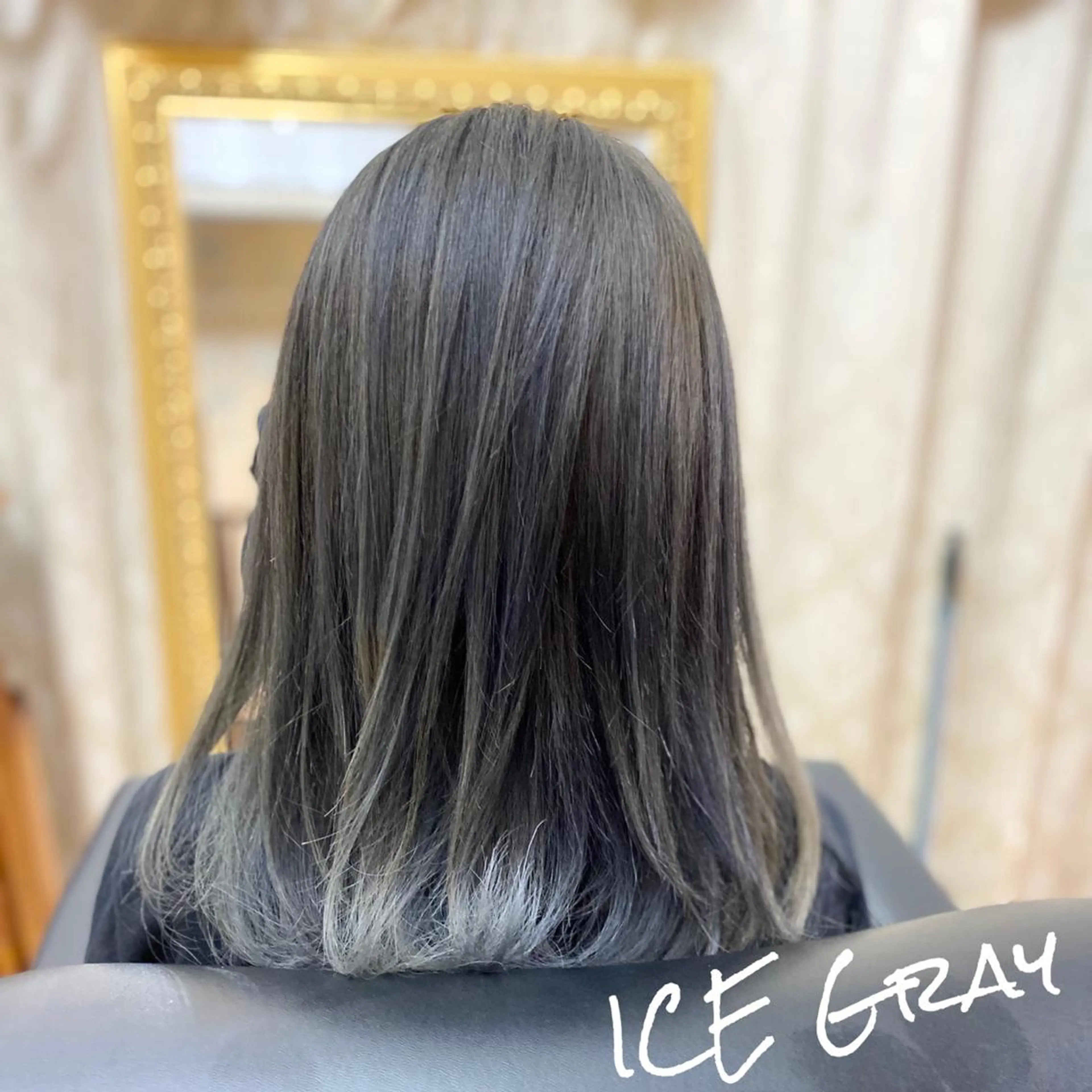 セミロング カラー GOLD BLACK所属・究極の艶髪! 艶神!大矢祥央のヘアスタイル