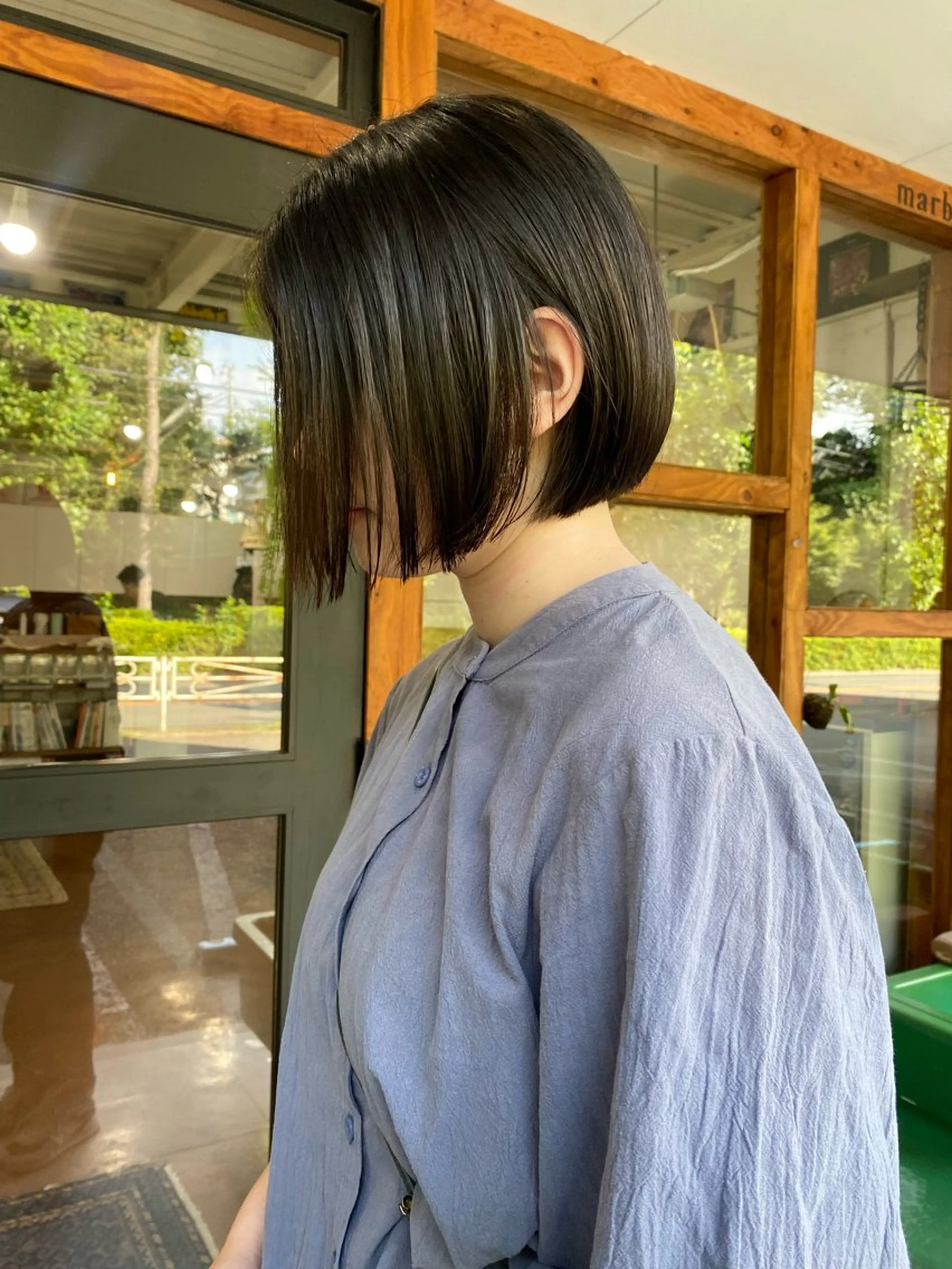 ショート カット 横澤 渚沙のヘアスタイル