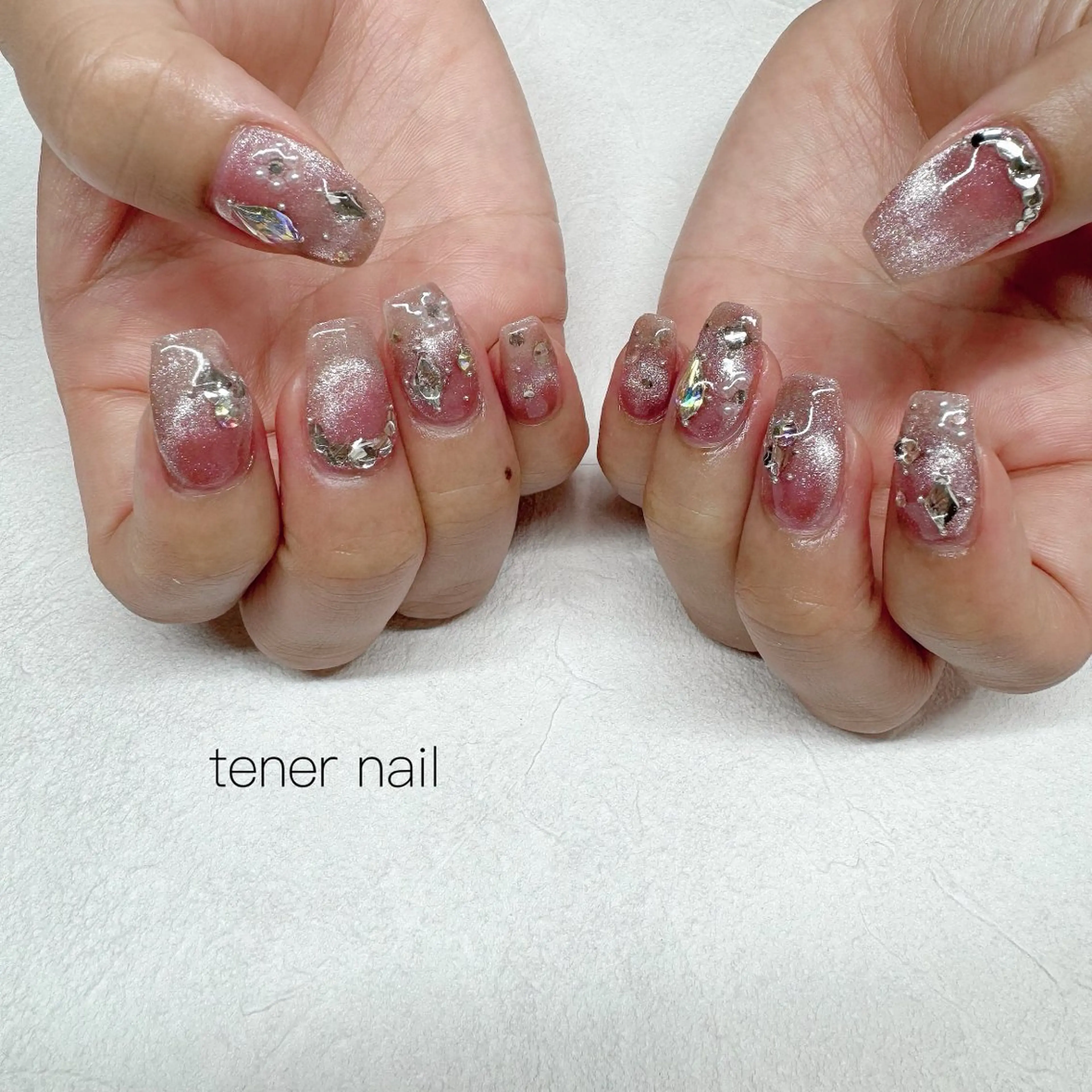 ネイル ワンホンネイル ハンドネイル tener  nail  テネルネイル所属・テネルネイル tener nailのネイルデザイン