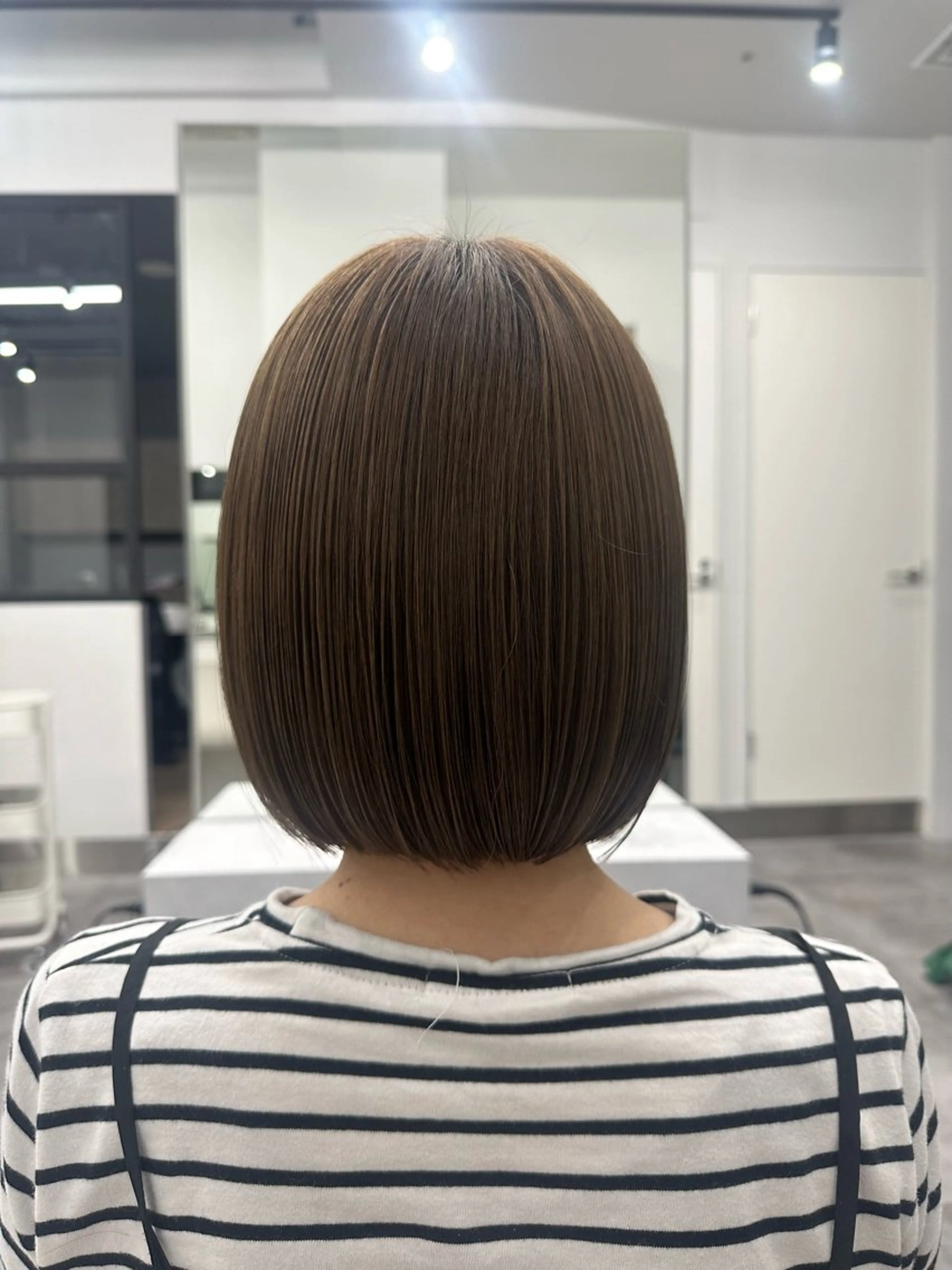 ミディアム カット ごとう さなのヘアスタイル
