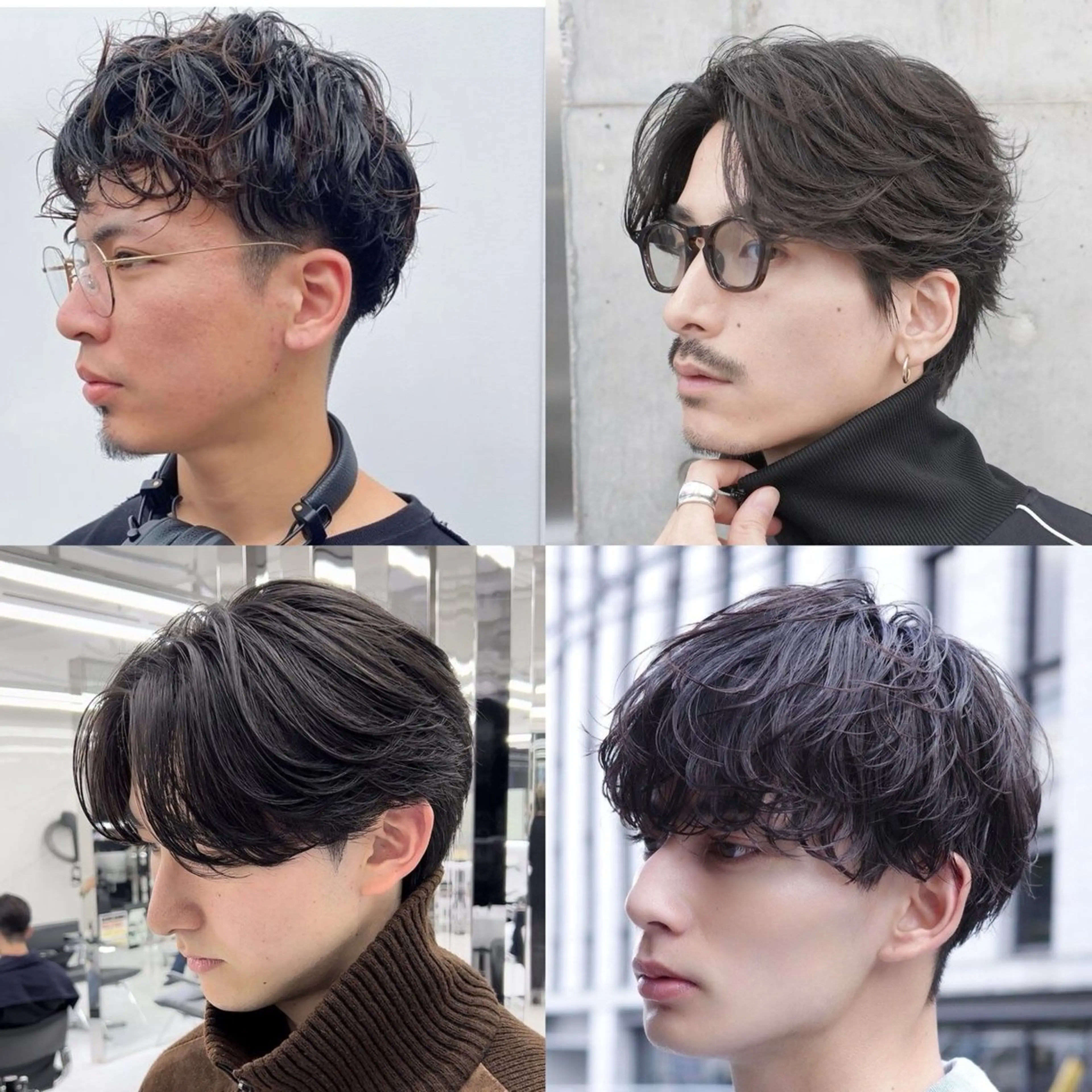‎𖤐 ̖́-‬メンズモデルメニュー‎𖤐 ̖́-‬カット＋ニュアンスパーマ🧑🏻‍🦱🌀の写真