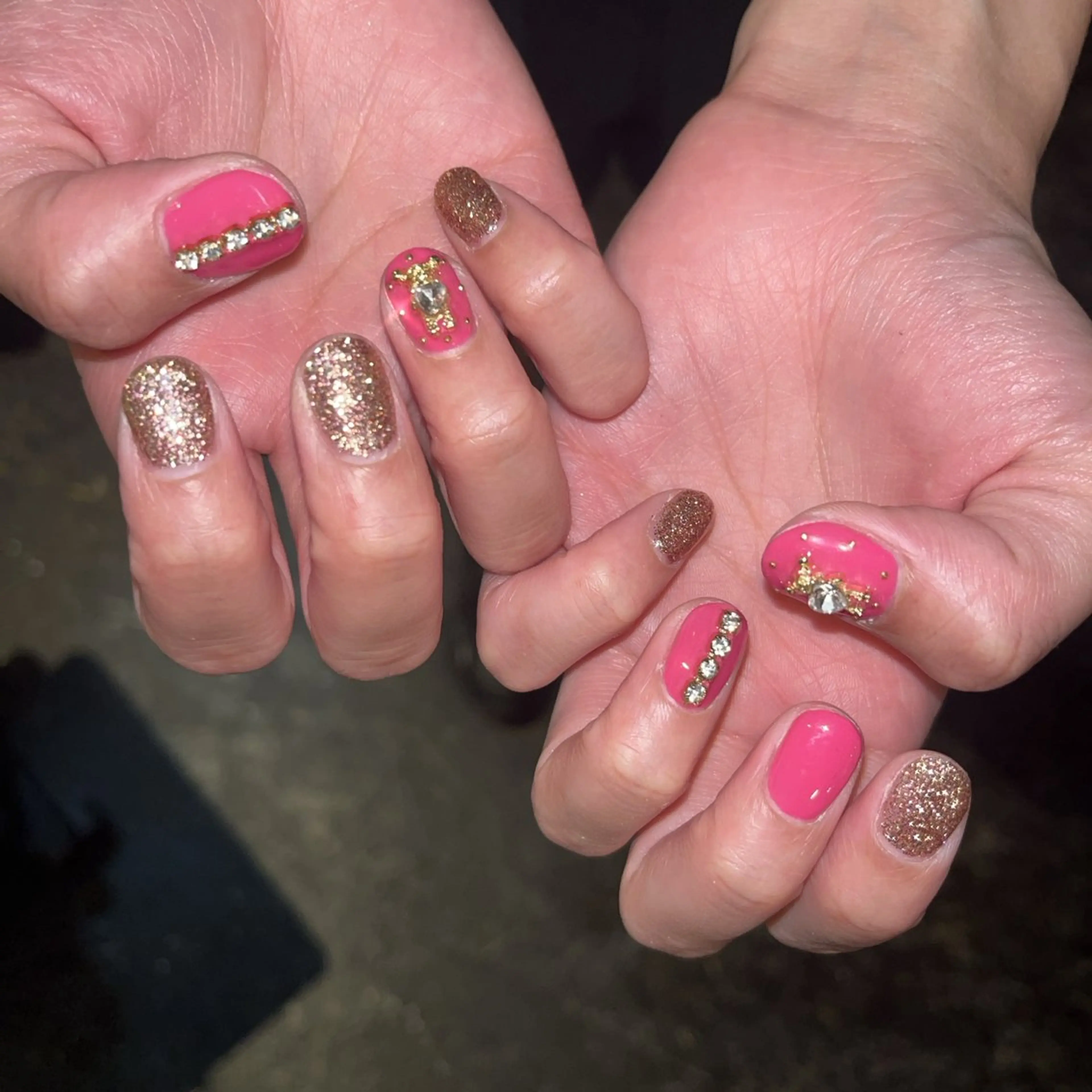 ジェル　アート4本の写真