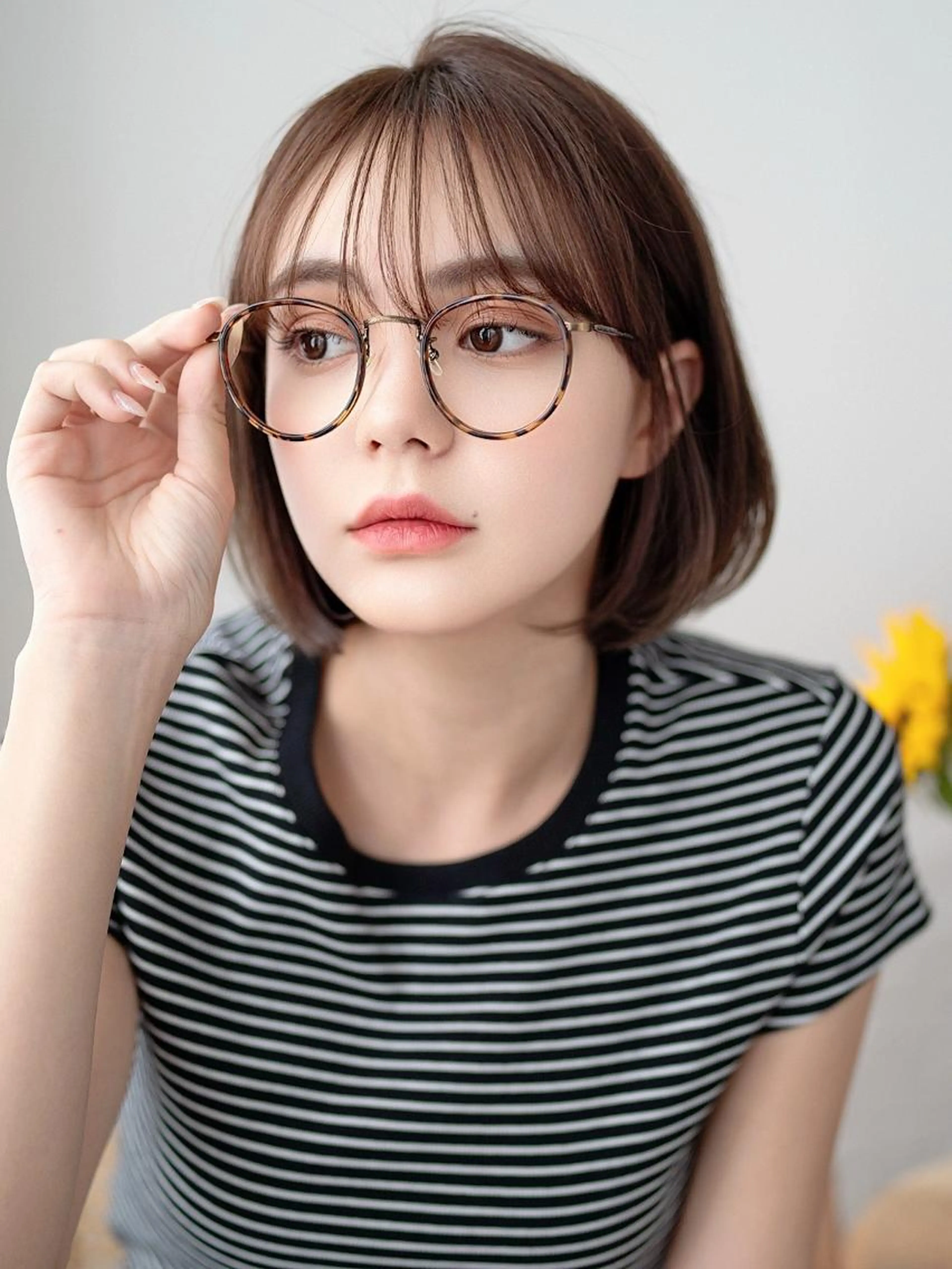 学生U24顔回りカット＋髪質補正トリートメントの写真