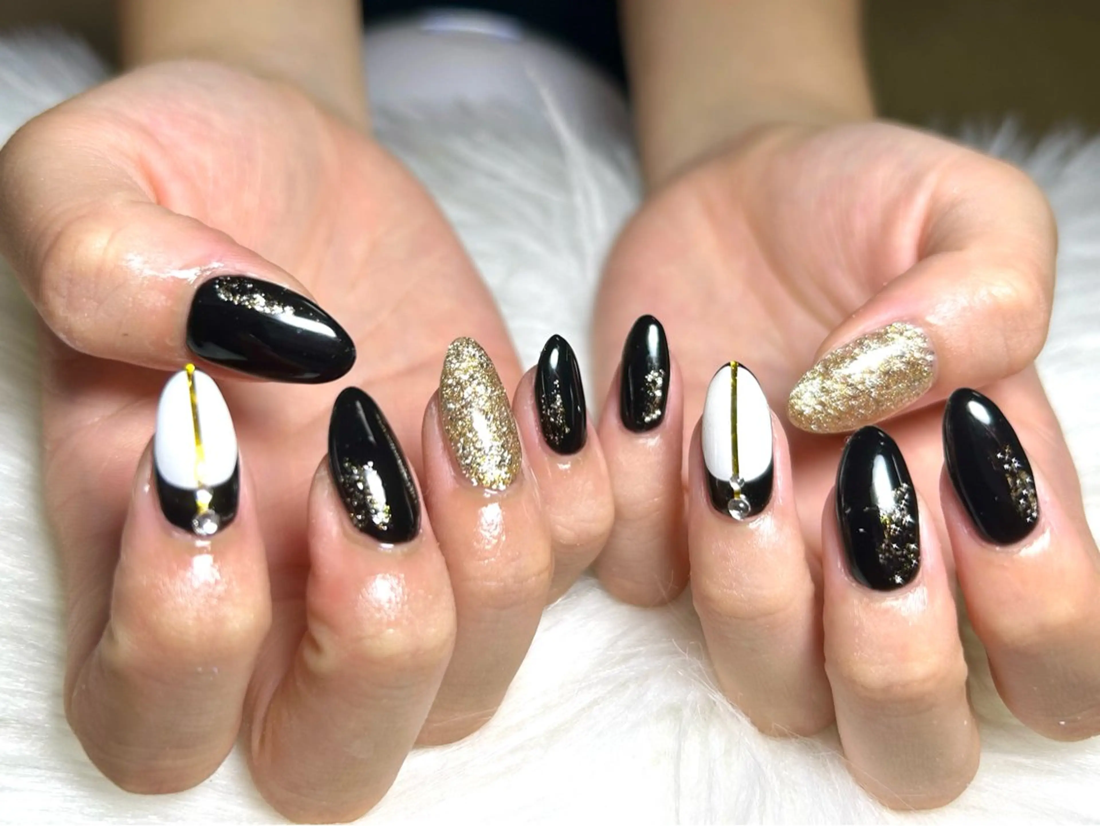 セミロング ハンドネイル renard.所属・nail salon Renardのネイルデザイン