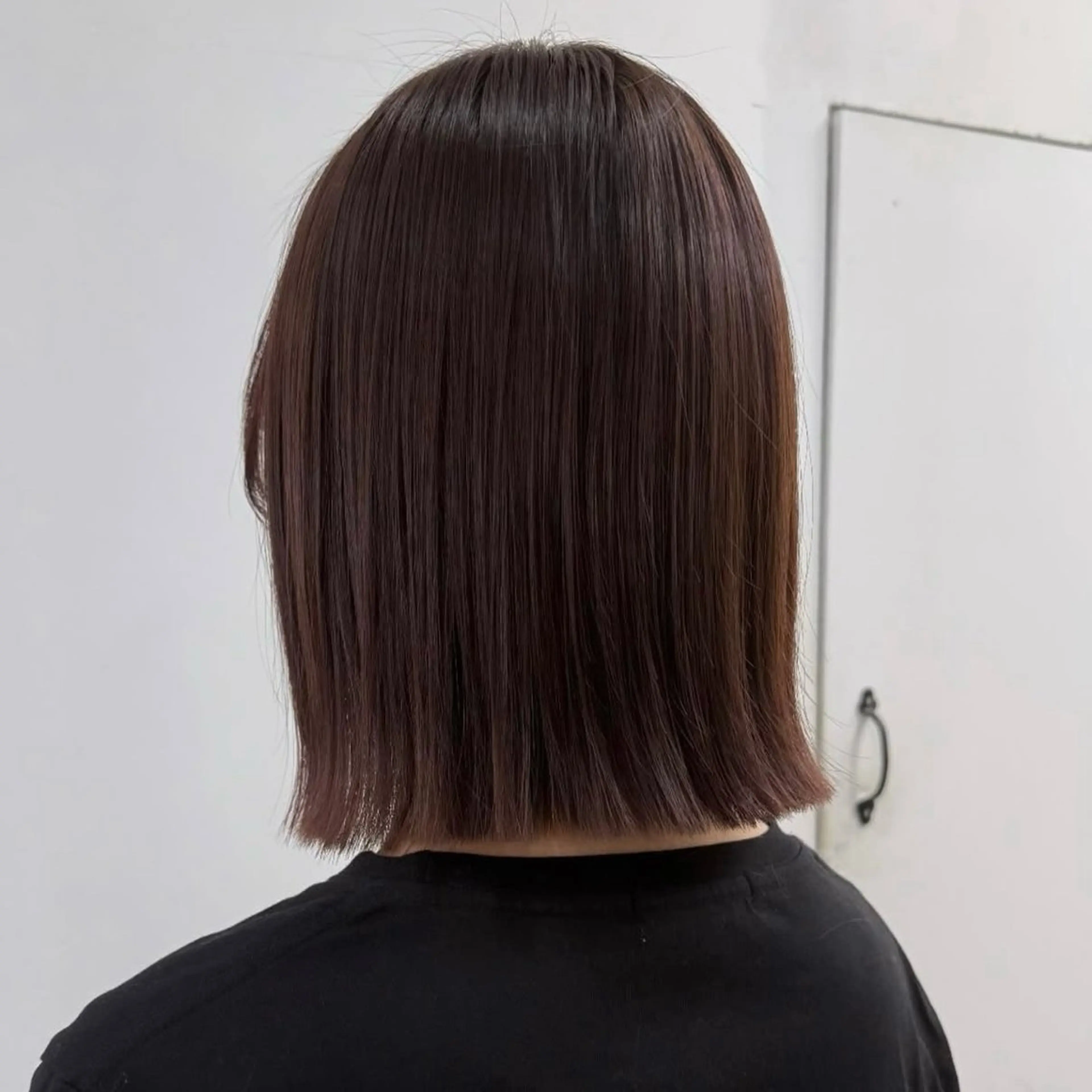 ショート カラー カット ヘアカラー トリートメント 小島 咲音/艶カラー /酸性ストレートのヘアスタイル