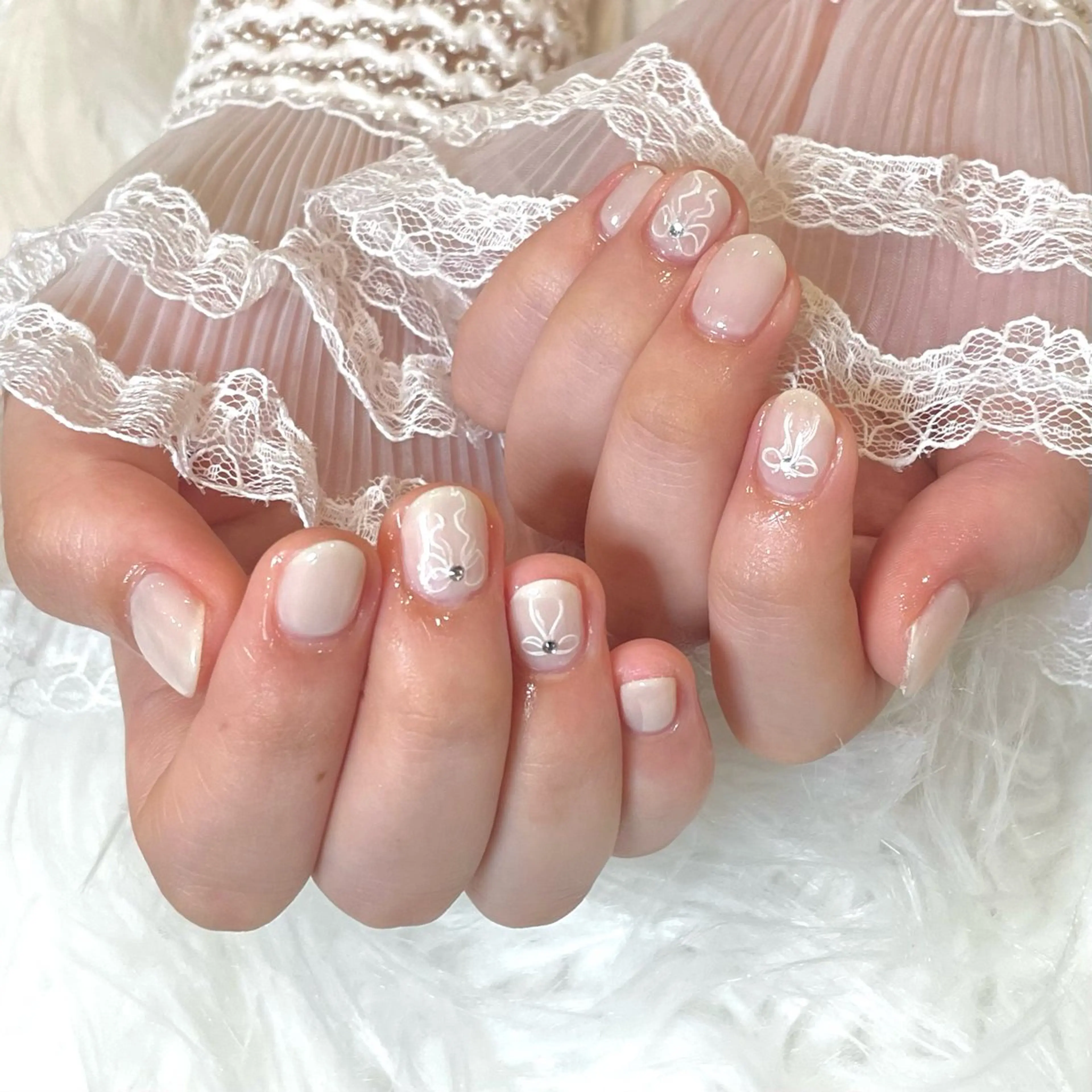 ネイル ハンドネイル yurika 🌷.*･ﾟのネイルデザイン