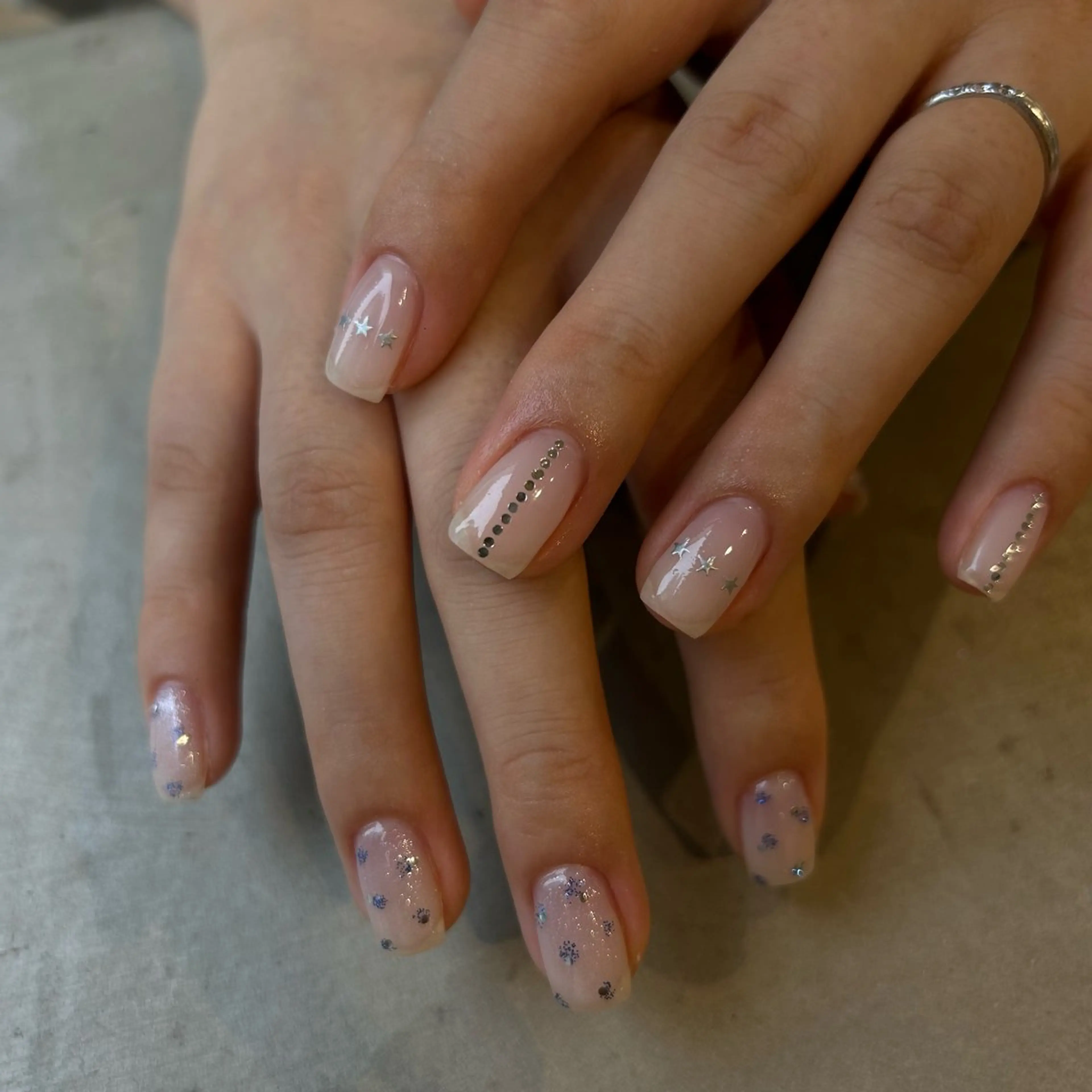 ネイル SHELLTOKYO 💜Kazamakiのネイルデザイン