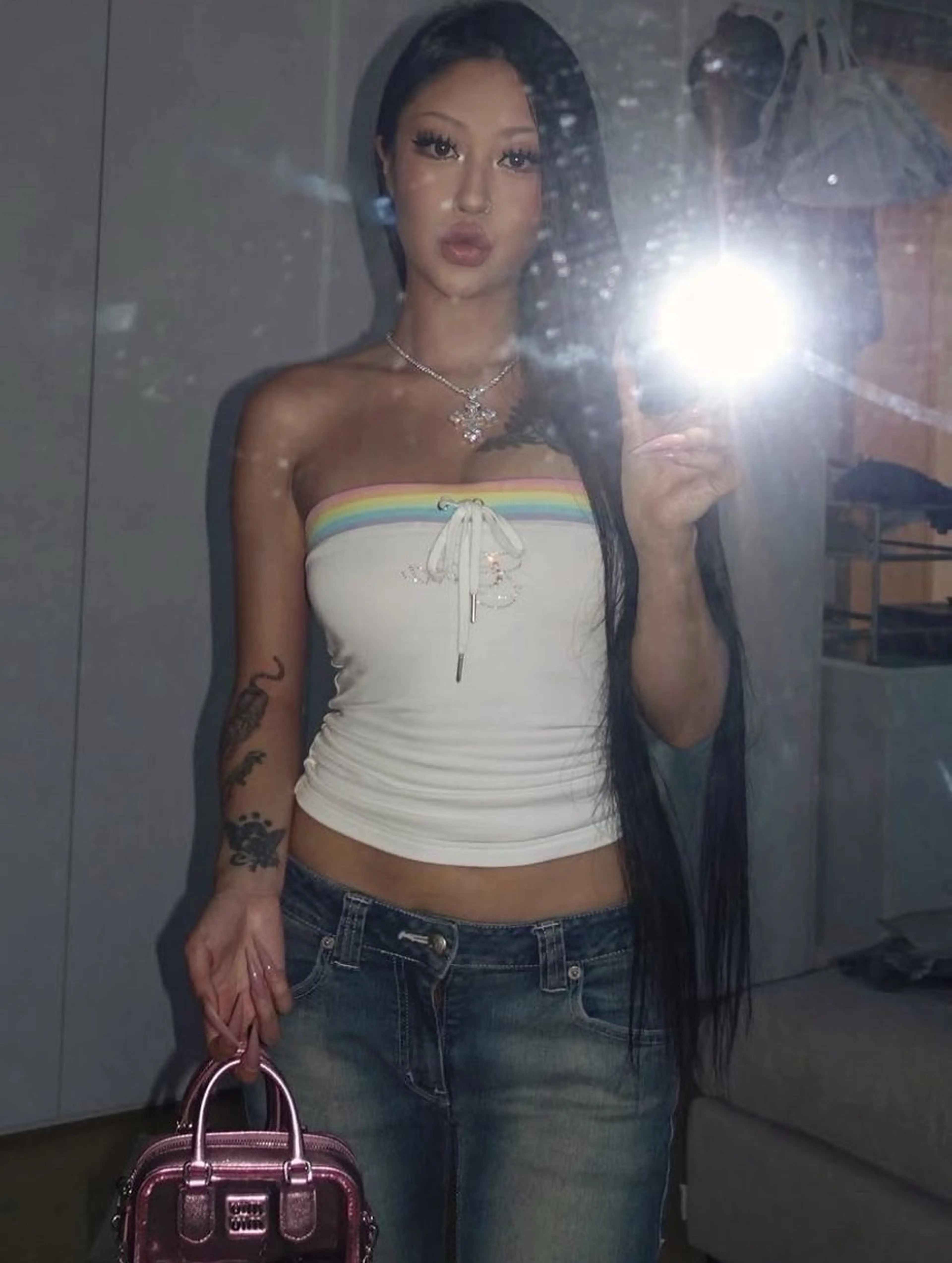 ロング ヘアカラー Loops六角橋店所属・𖥔 ݁ ˖✿₊˚⊹ ソウ🌻のヘアスタイル