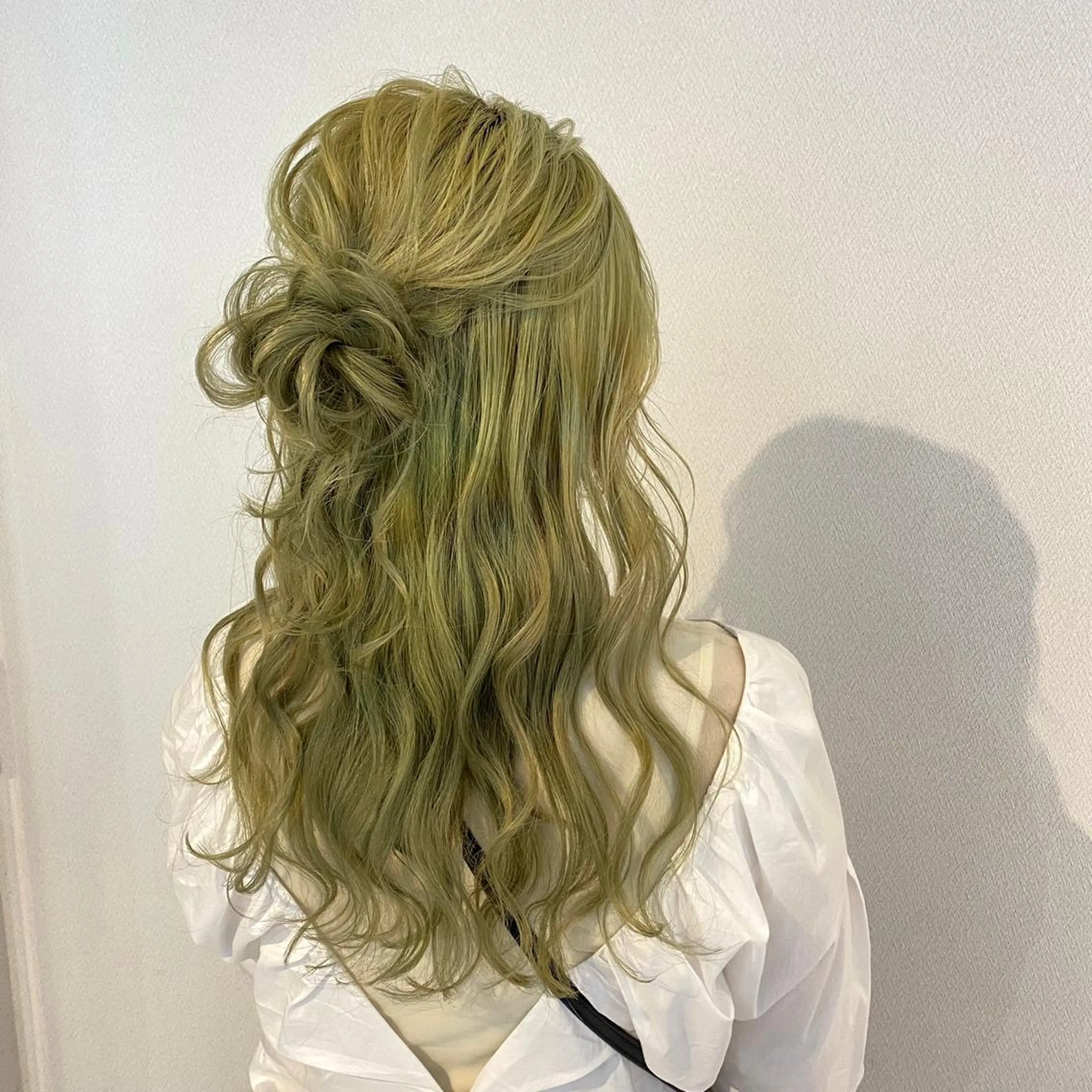ロング ヘアアレンジ 喜多良 綾花のマツエク・マツパデザイン