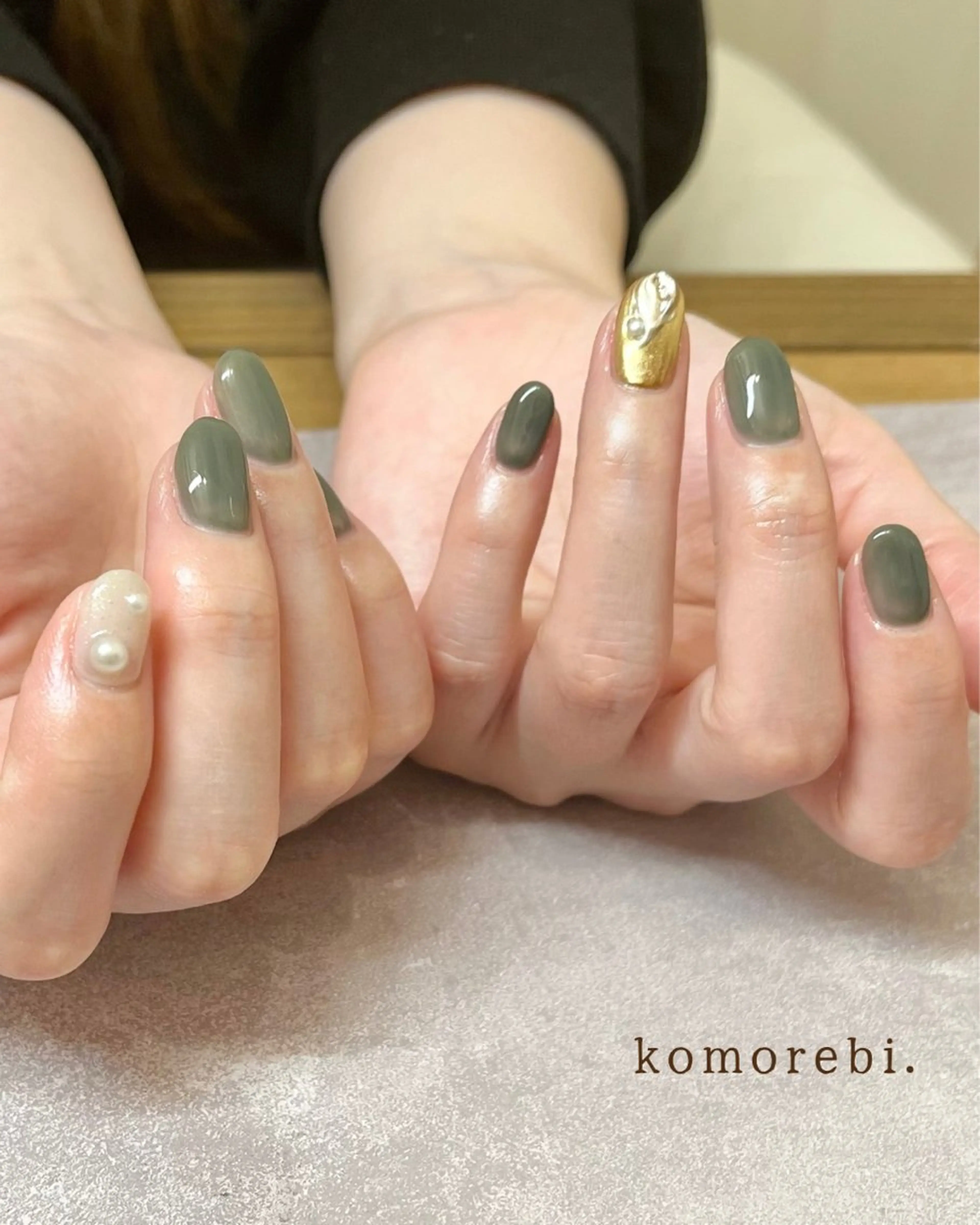 ネイル komorebi. 小峯 真実のネイルデザイン