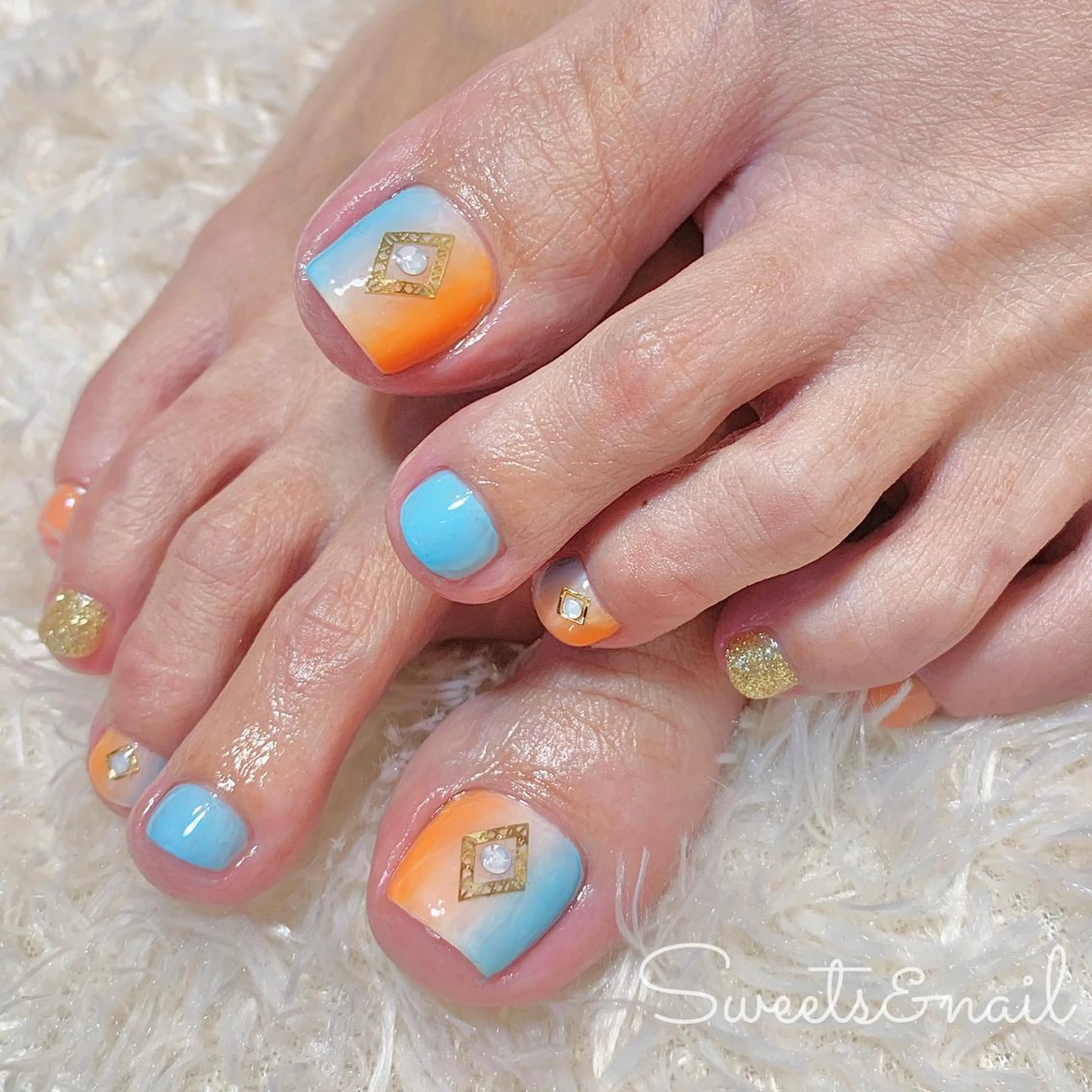 ネイル フットネイル Sweets &nailのネイルデザイン