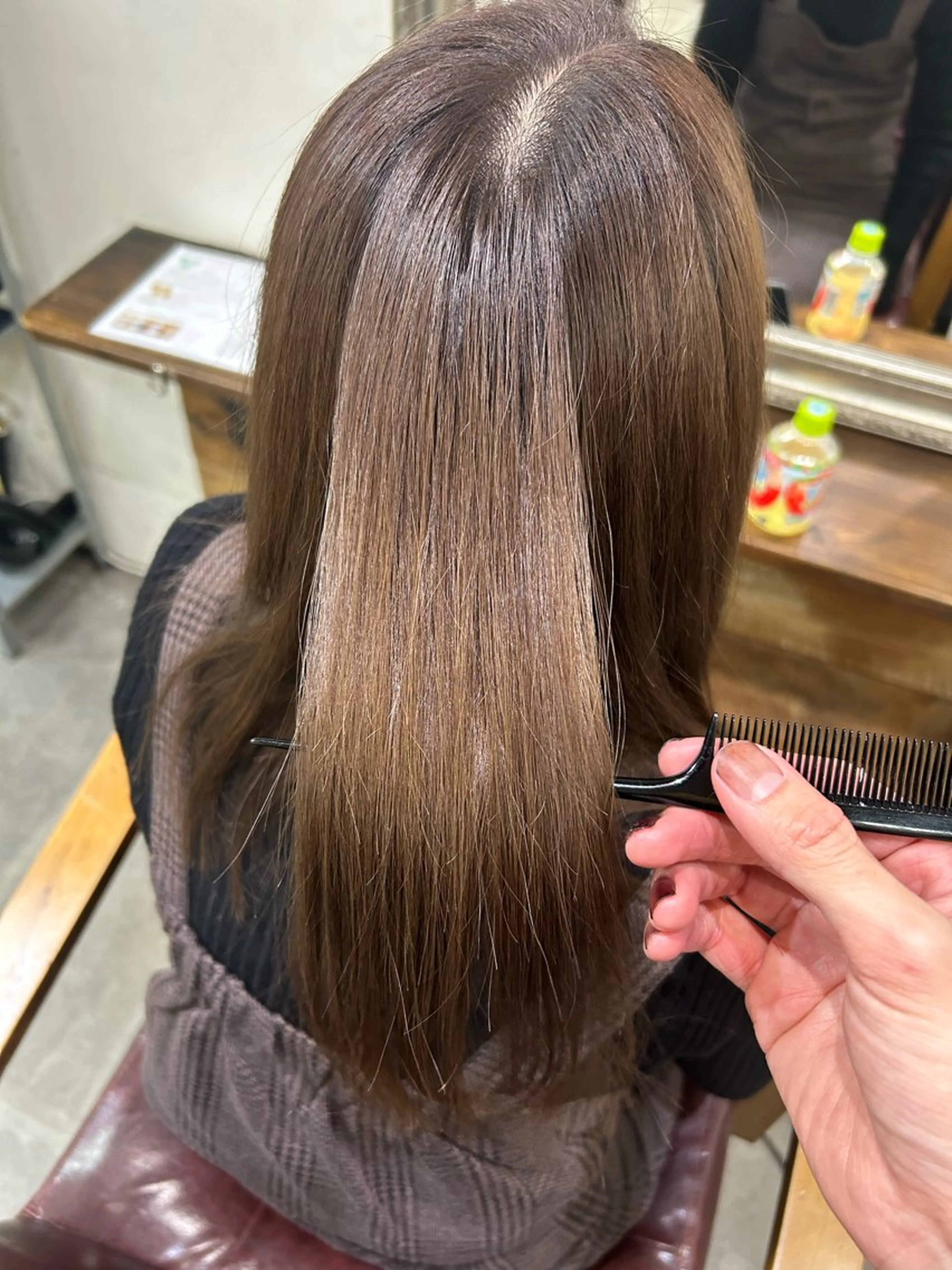 ミディアム カット トリートメント CECIL hair なんば店所属・メンズパーマ 艶髪☆店長☆有馬のヘアスタイル