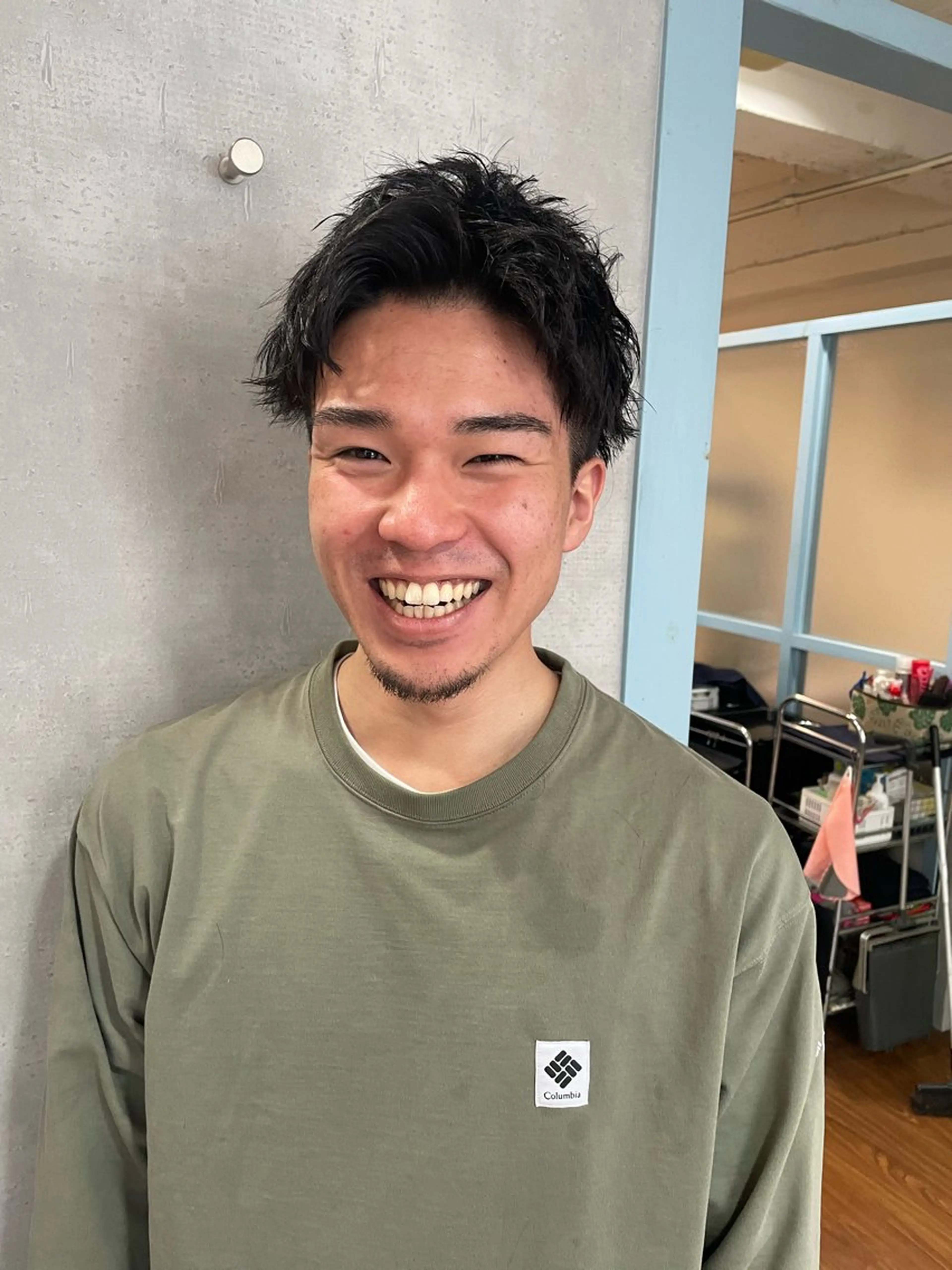 メンズ カット ヘアセット フリーランスシェアサロンルレイル所属・心斎橋/メンズ /ルレイル/地形真希のヘアスタイル