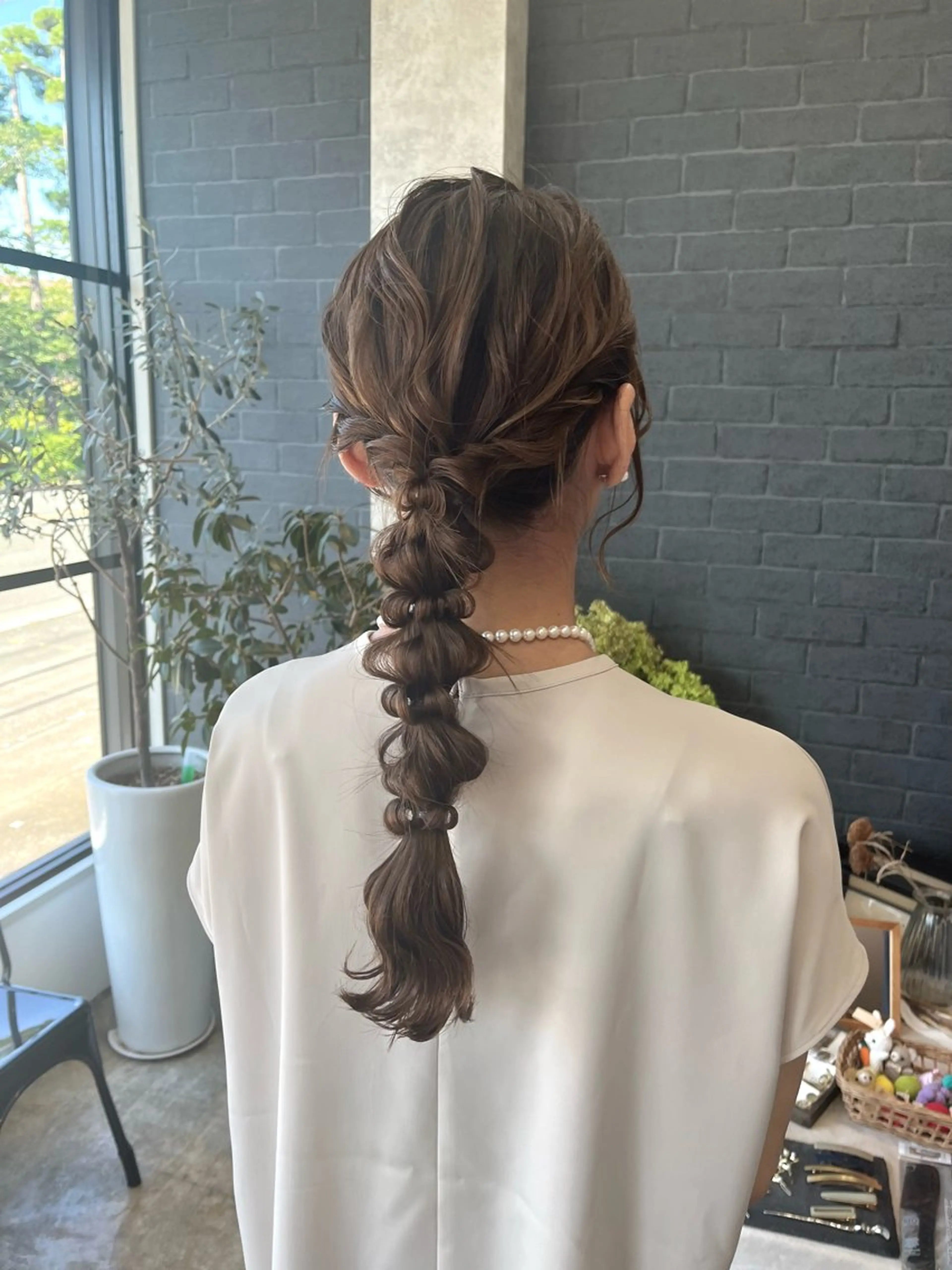 ロング ヘアセット 🪞Unge チヒロ 女性限定のヘアスタイル