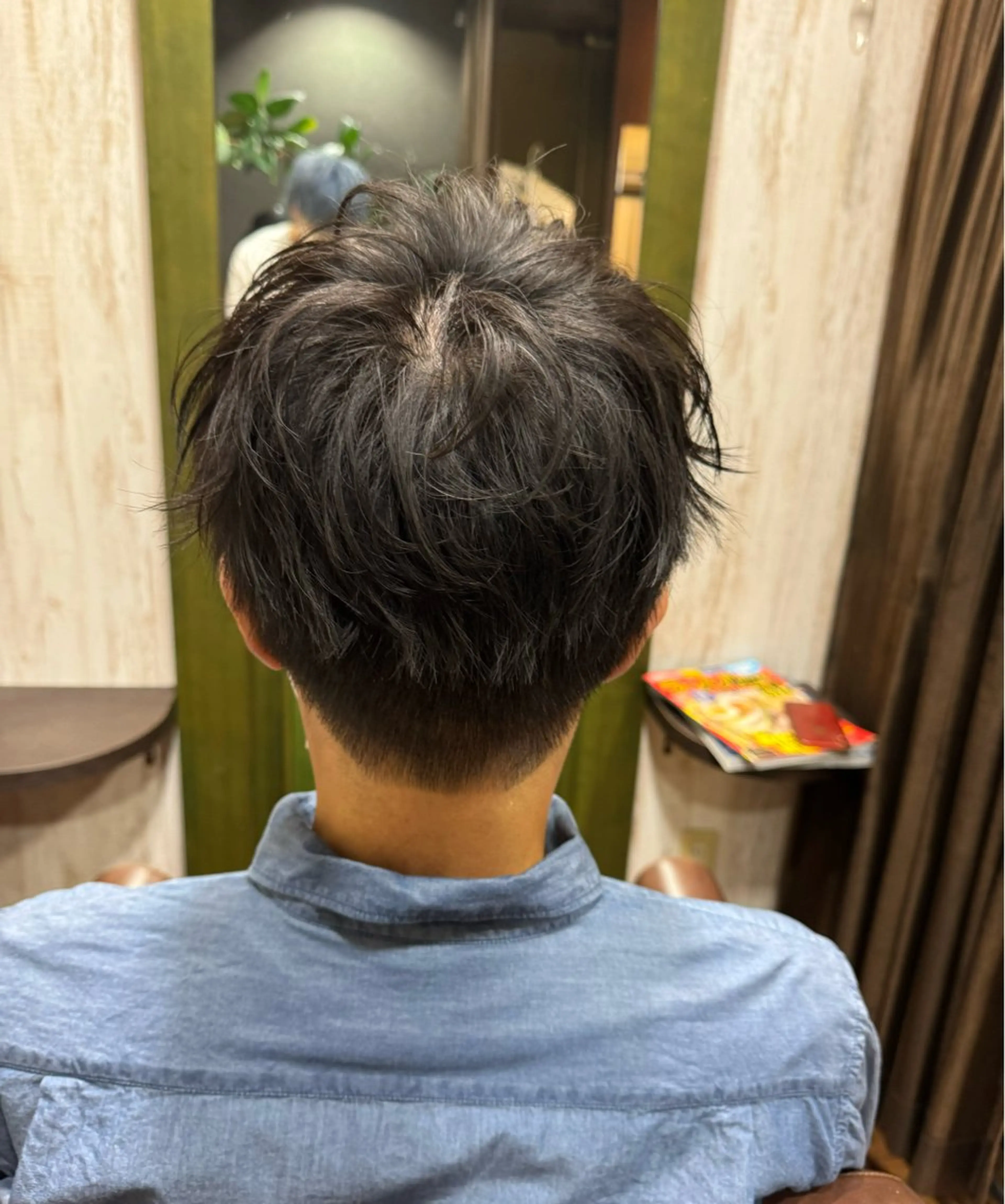 ショート メンズ 【縮毛矯正/カラー】 今野寛己のヘアスタイル