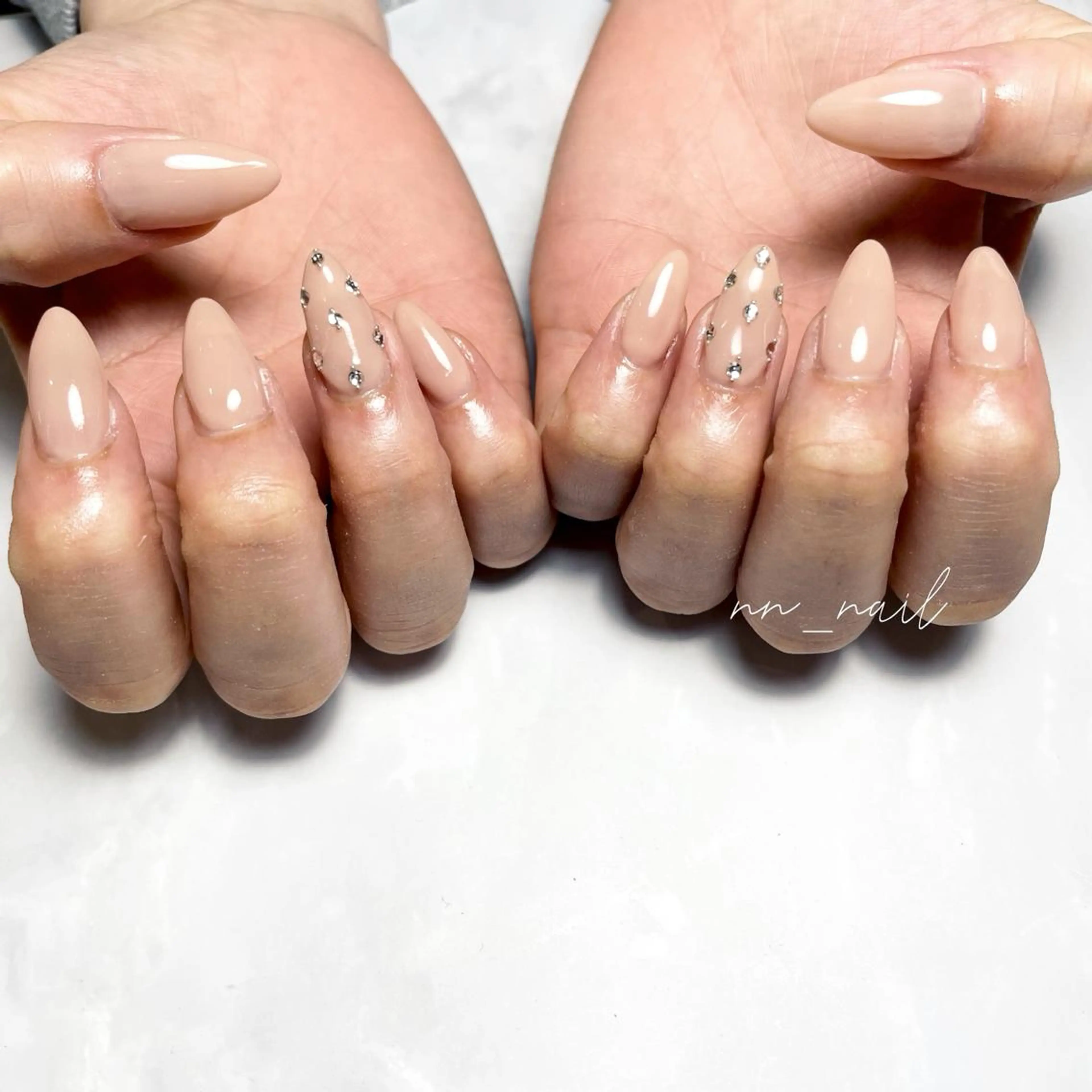 ネイル シンプルネイル ume hairsalon所属・nono/ 熊取ﾈｲﾙｻﾛﾝのネイルデザイン