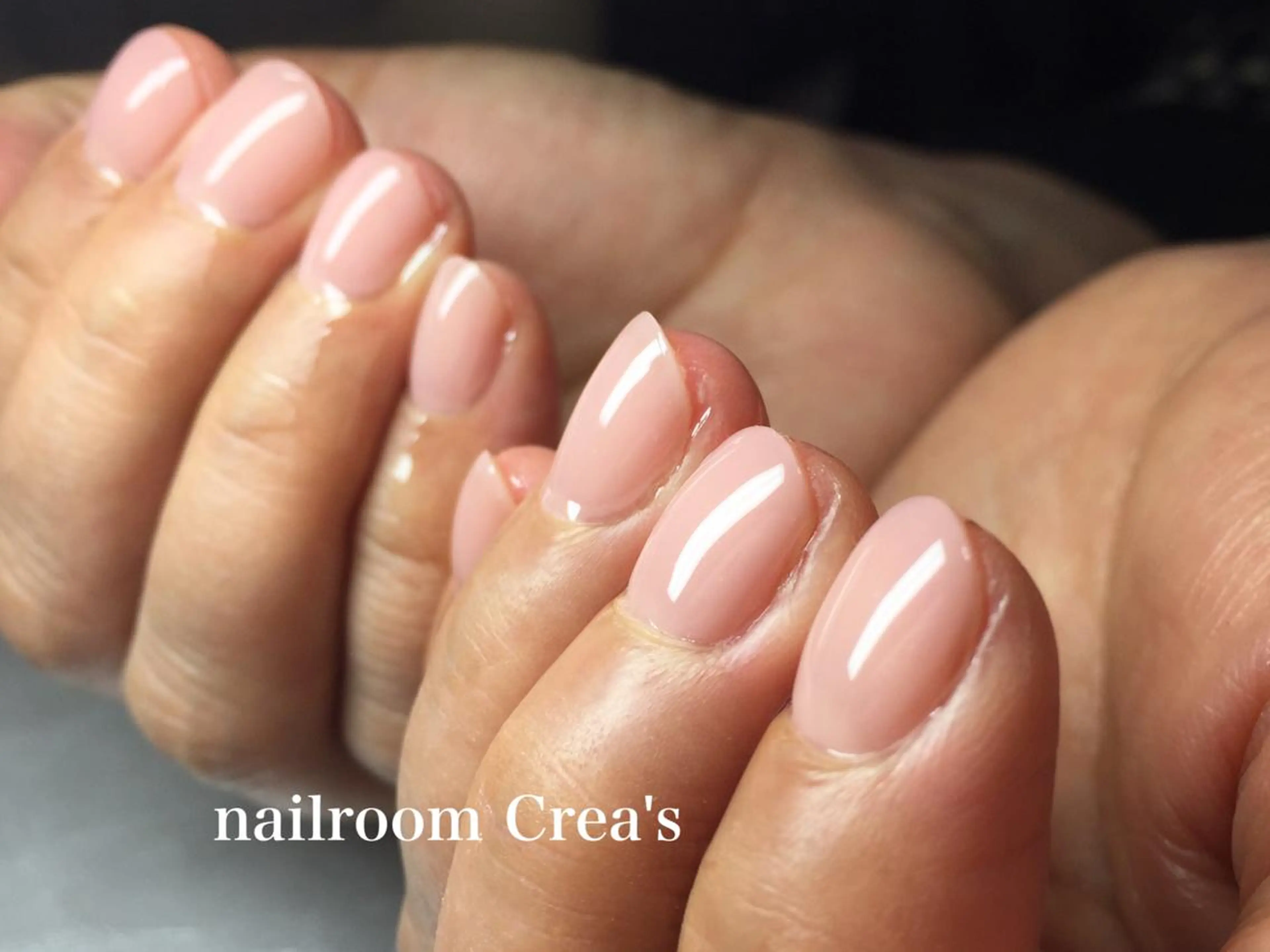ネイル ジェルネイル ワンカラーネイル nailroom Crea'sのネイルデザイン