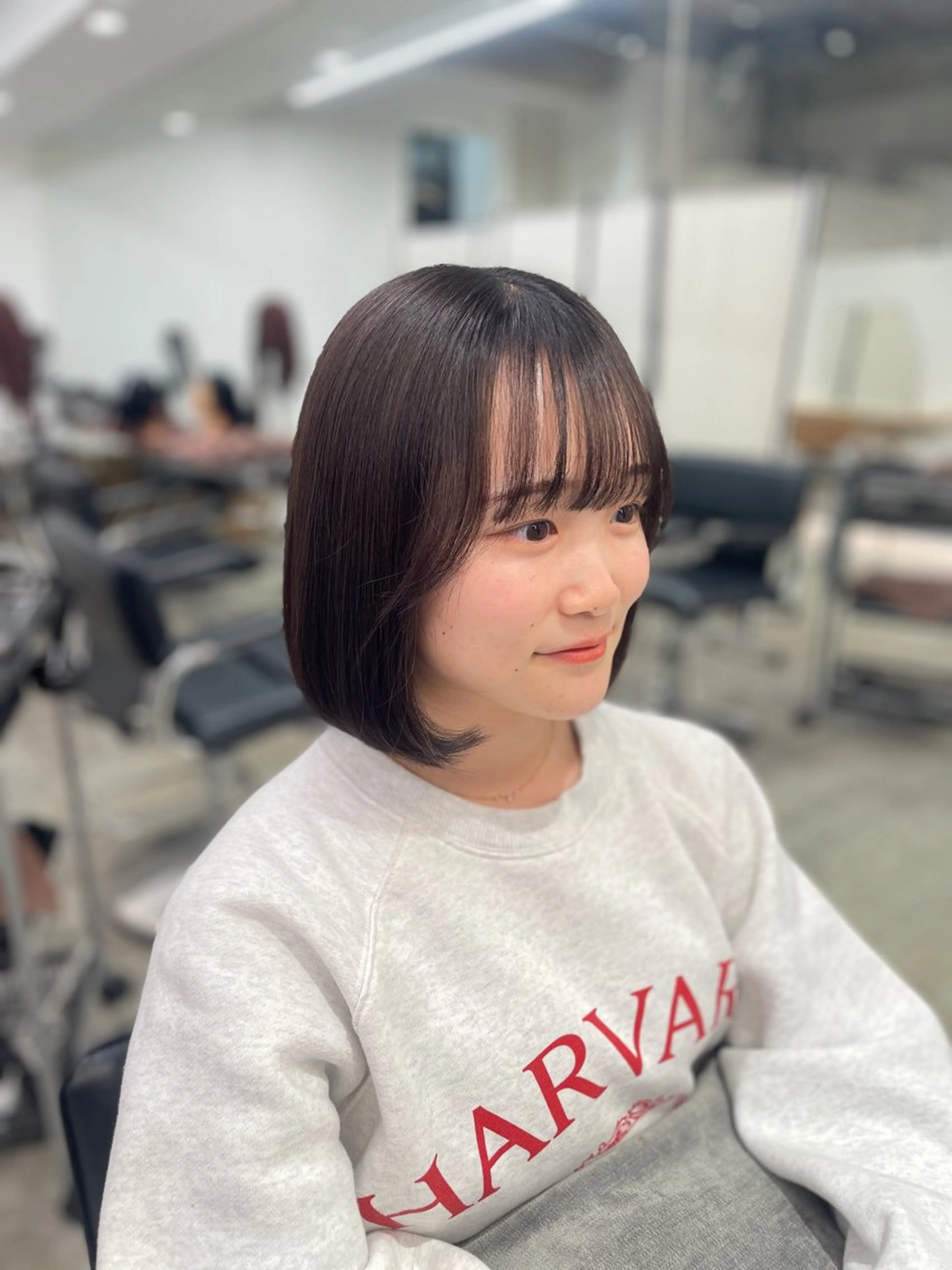ミディアム 🤍ボブカット 🤍NANAMI🤍のヘアスタイル