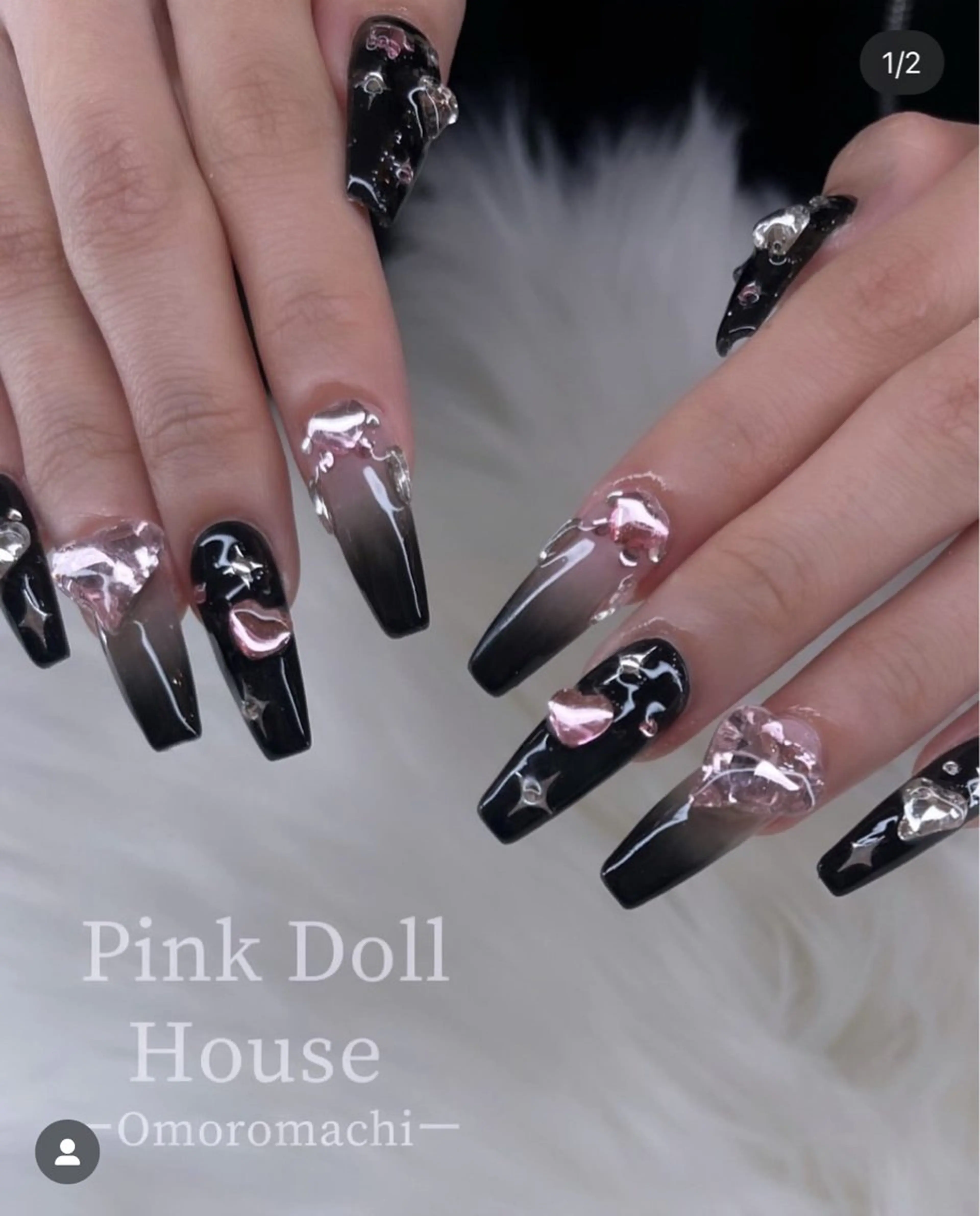 ロング PinkDoll Houseのネイルデザイン