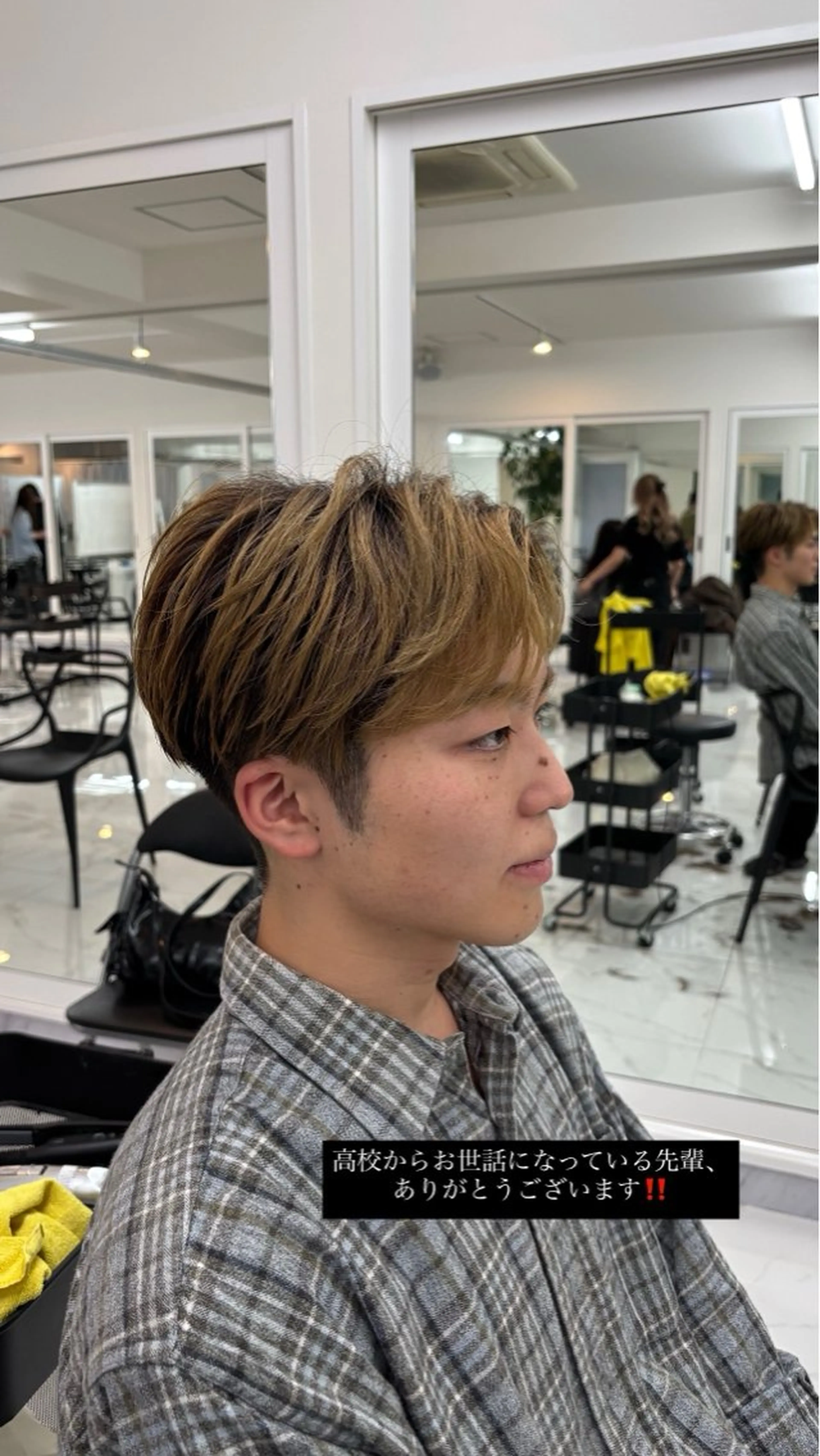 メンズ Ayumu🐧 /京都／西院のヘアスタイル