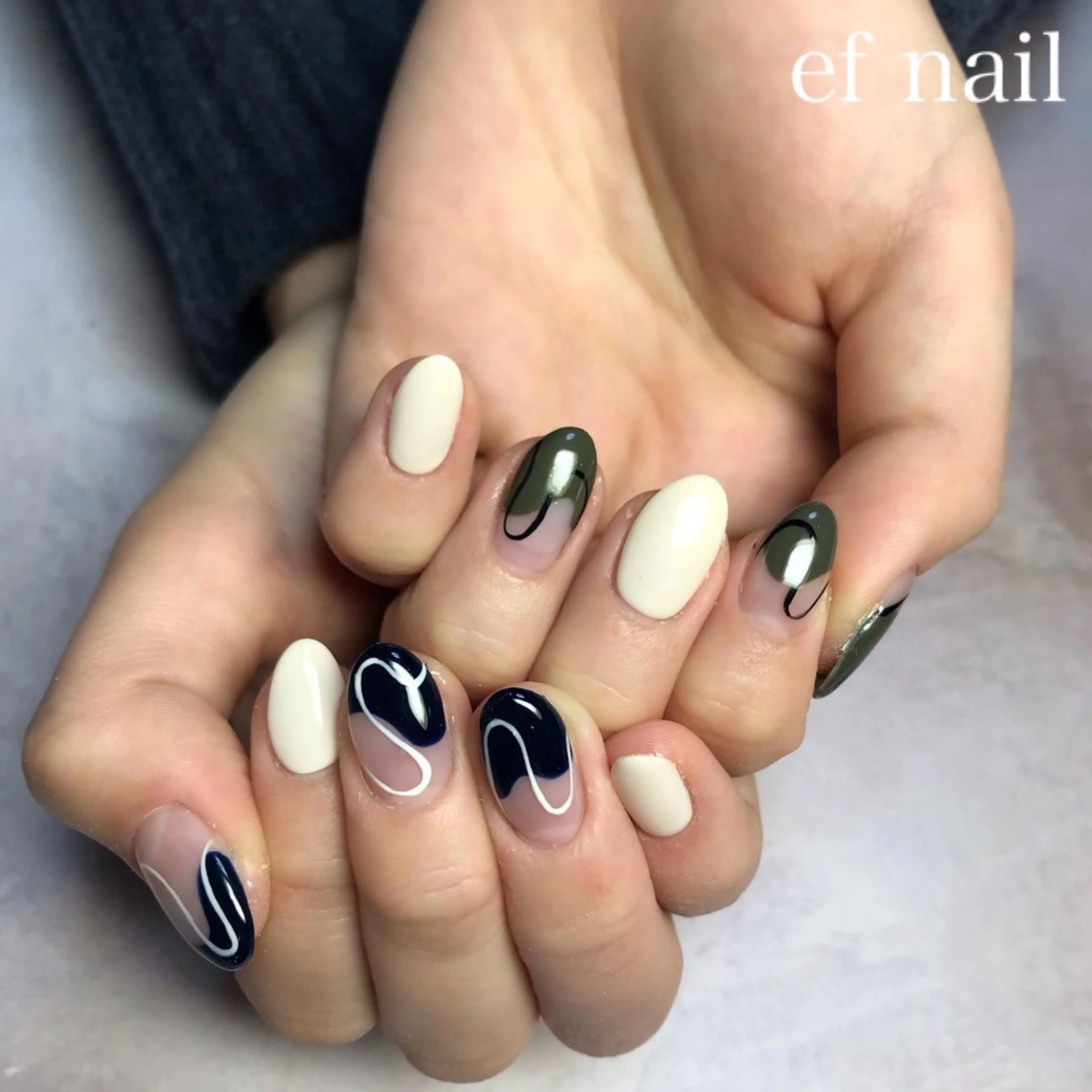 ネイル ハンドネイル ef nailのネイルデザイン