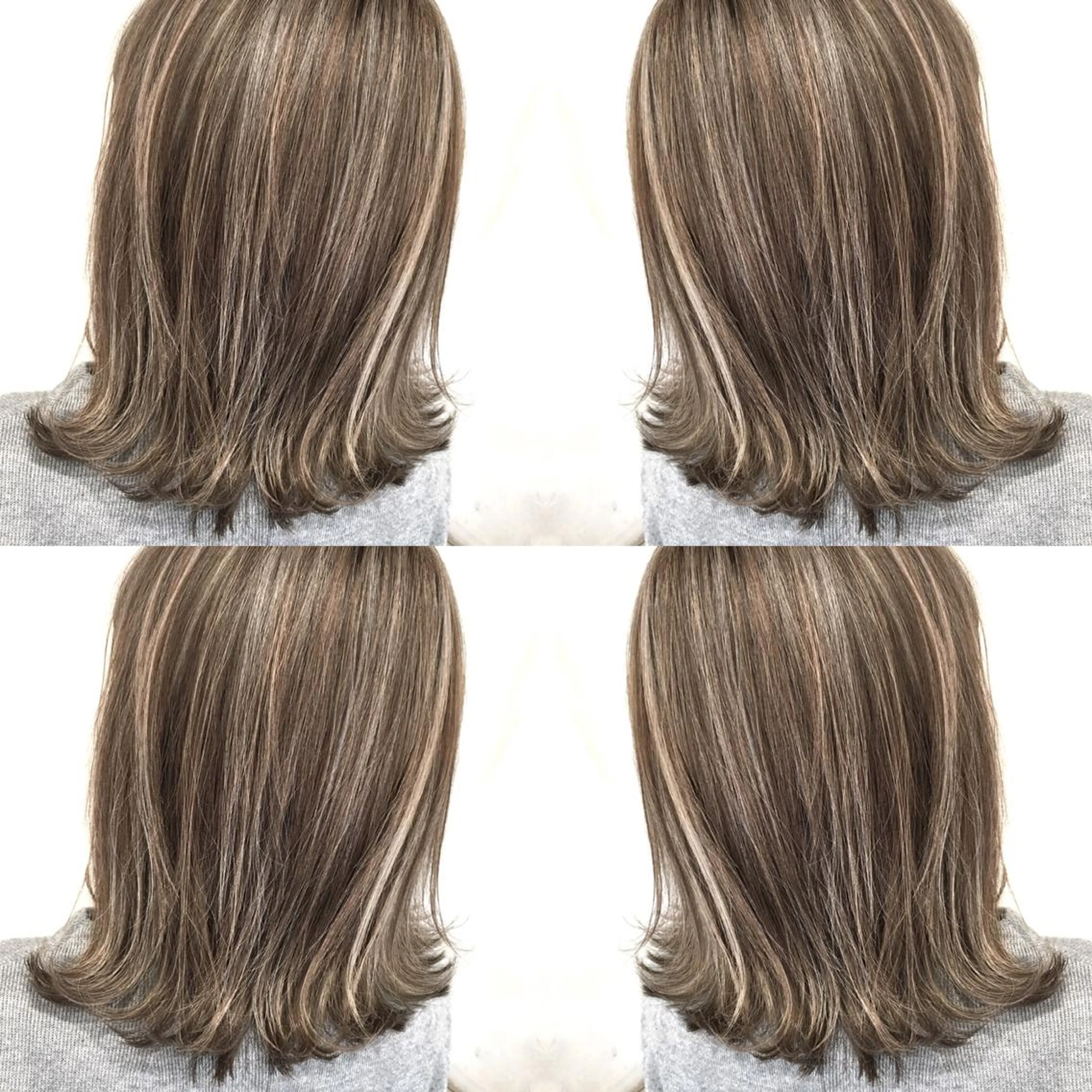 ショート カラー ベージュカラー ハイライトカラー 3Dハイライト ハイライト ヘアカラー トリートメント 井上 一平のヘアスタイル