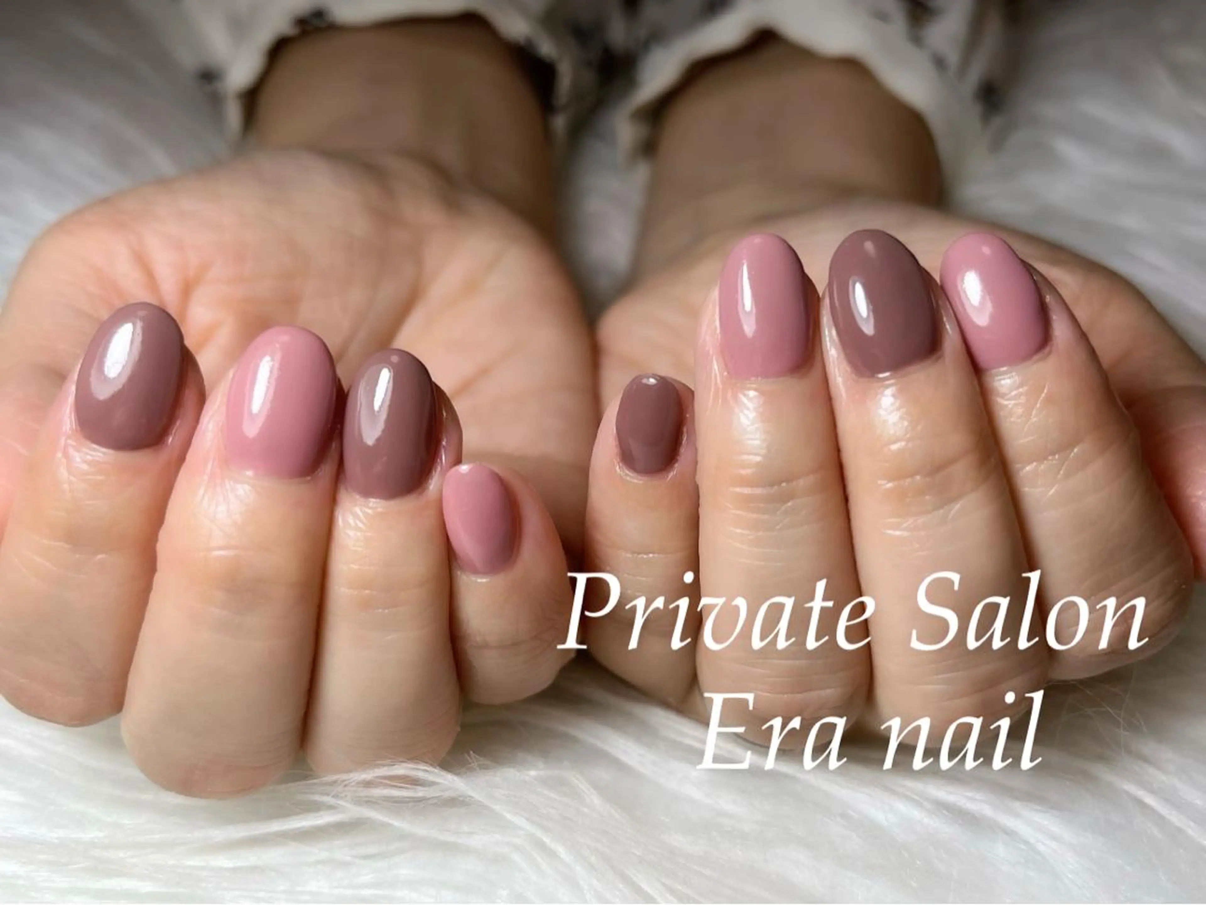 ネイル ワンカラーネイル ハンドネイル Era nailのネイルデザイン