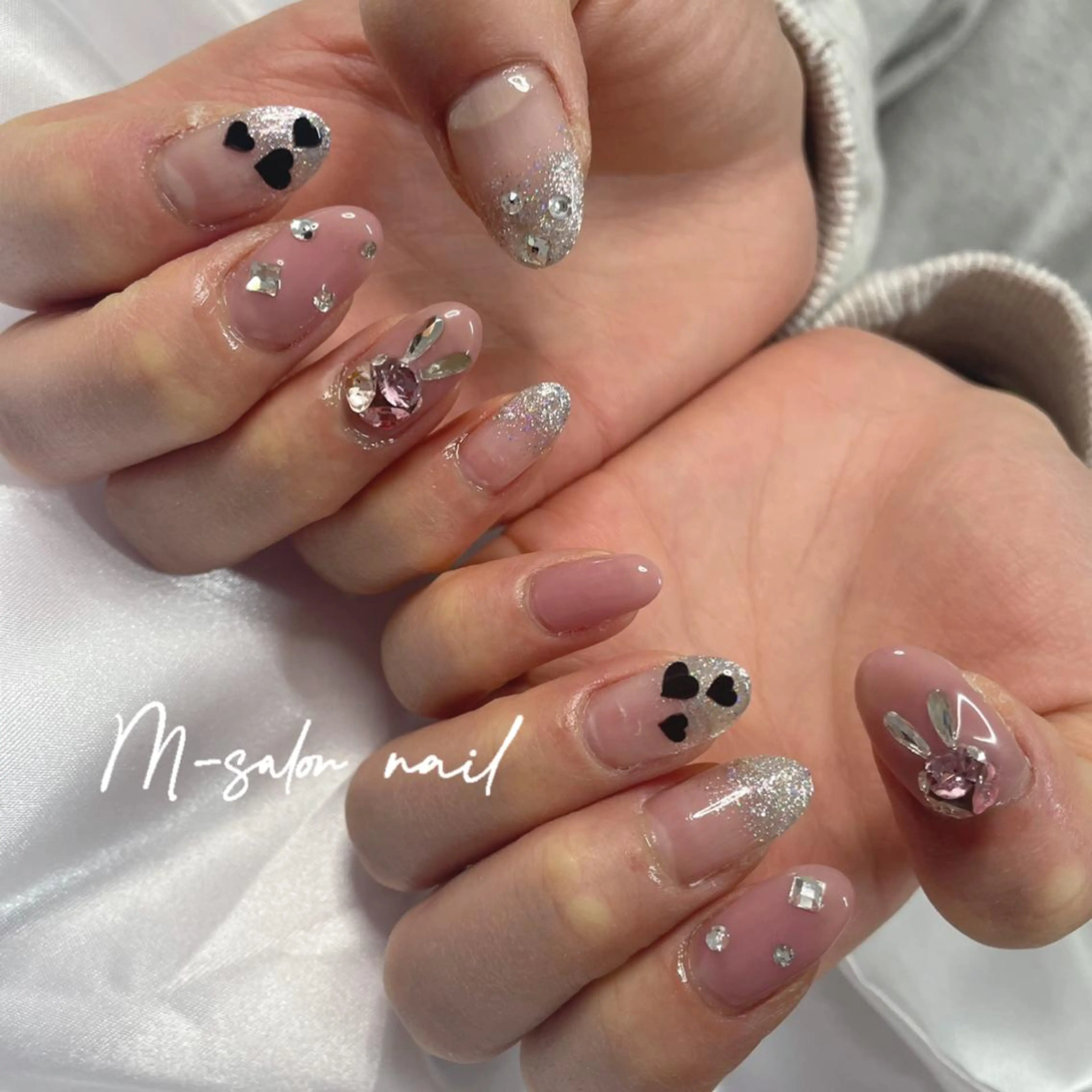 ネイル ハンドネイル 韓国/網紅/パーツ M-salonのネイルデザイン