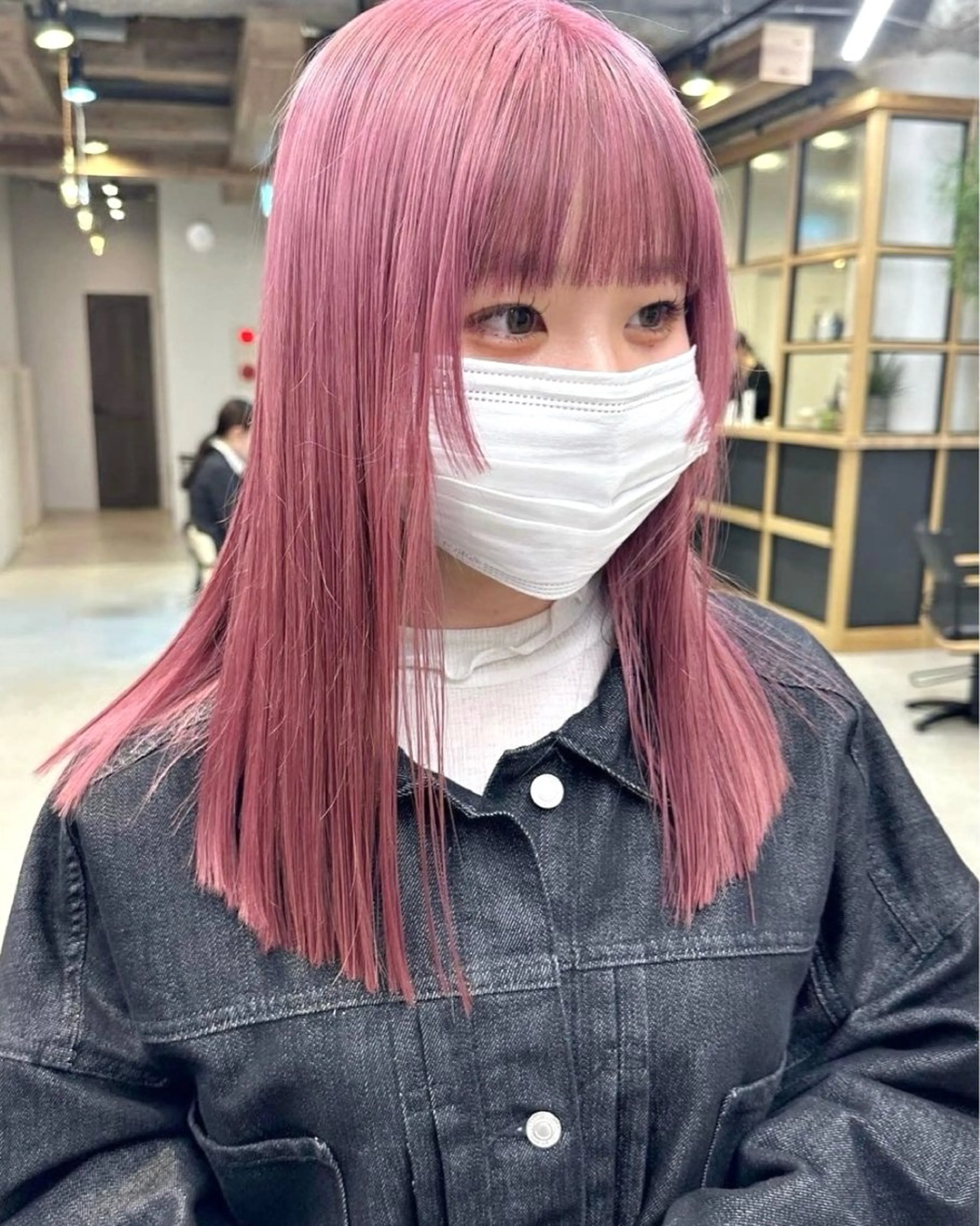 この春大人気間違いなしのピンクカラー🩷ブリーチ+オンカラーの写真