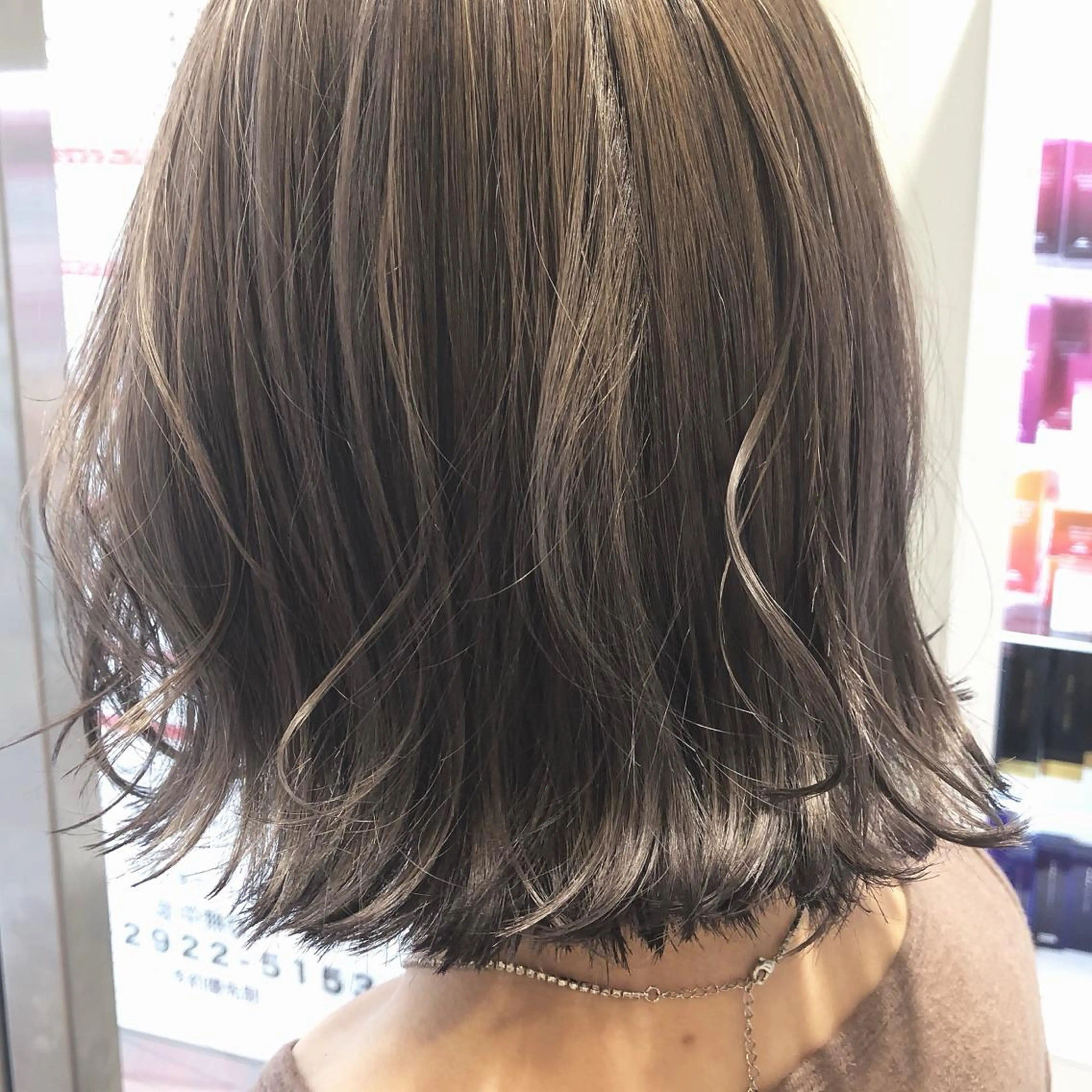 ミディアム ヘアカラー sano sayakaのヘアスタイル