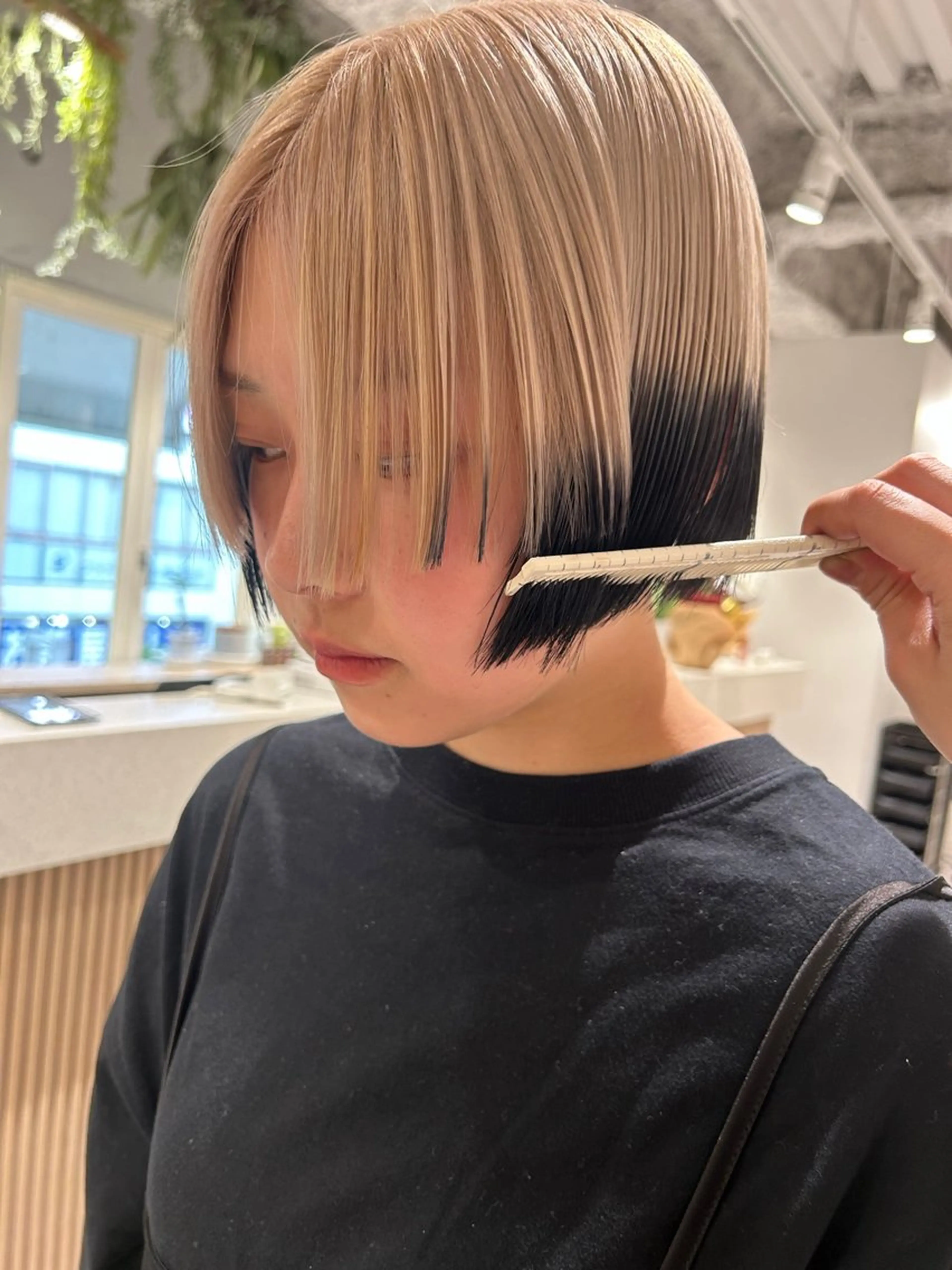 ミディアム ヘアカラー hair&eye🎀 /momoKaのマツエク・マツパデザイン