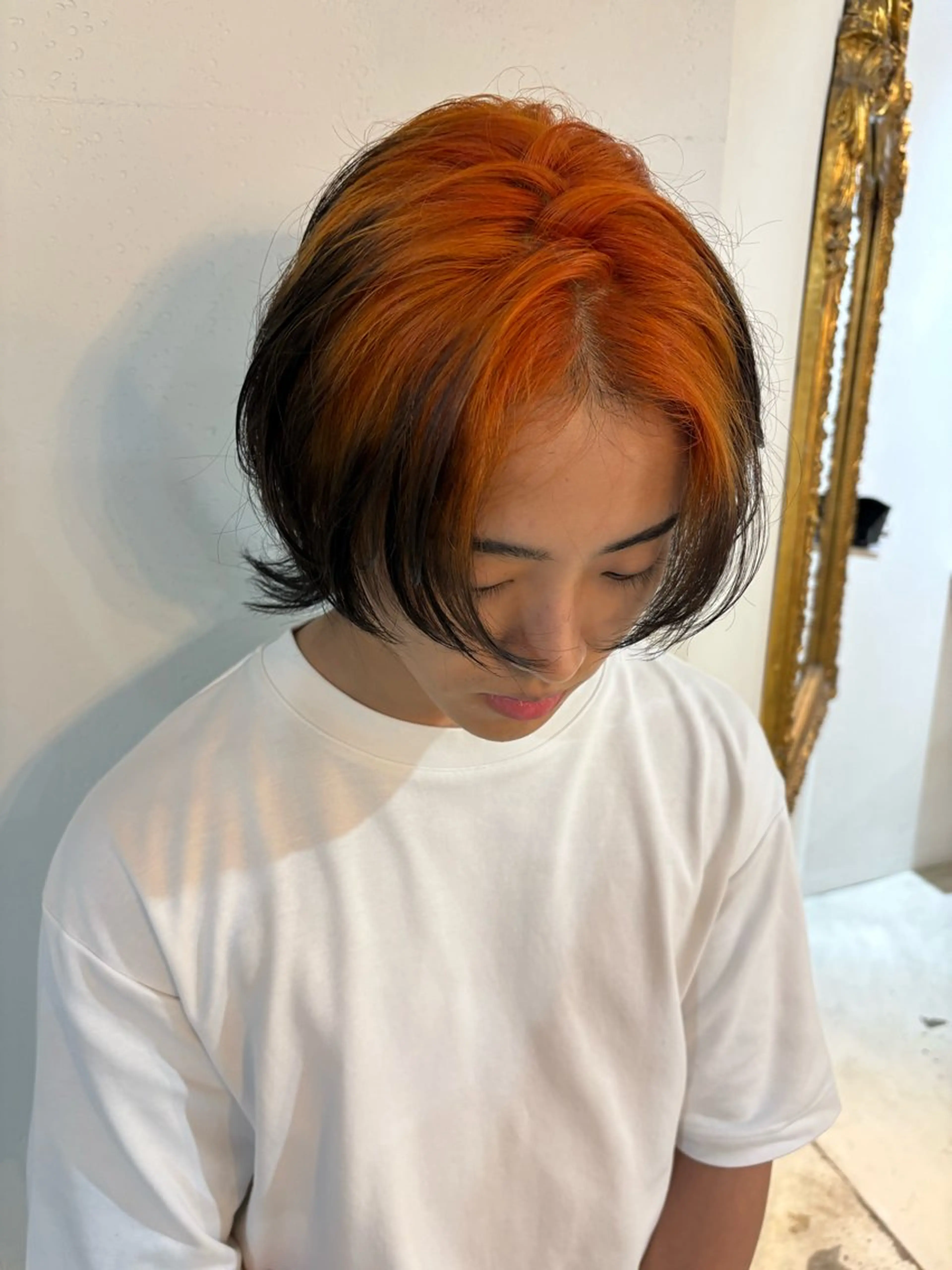 カラー メンズ カット ヘアカラー トリートメント ハイトーン/デザイン カラー/DAICHIのヘアスタイル