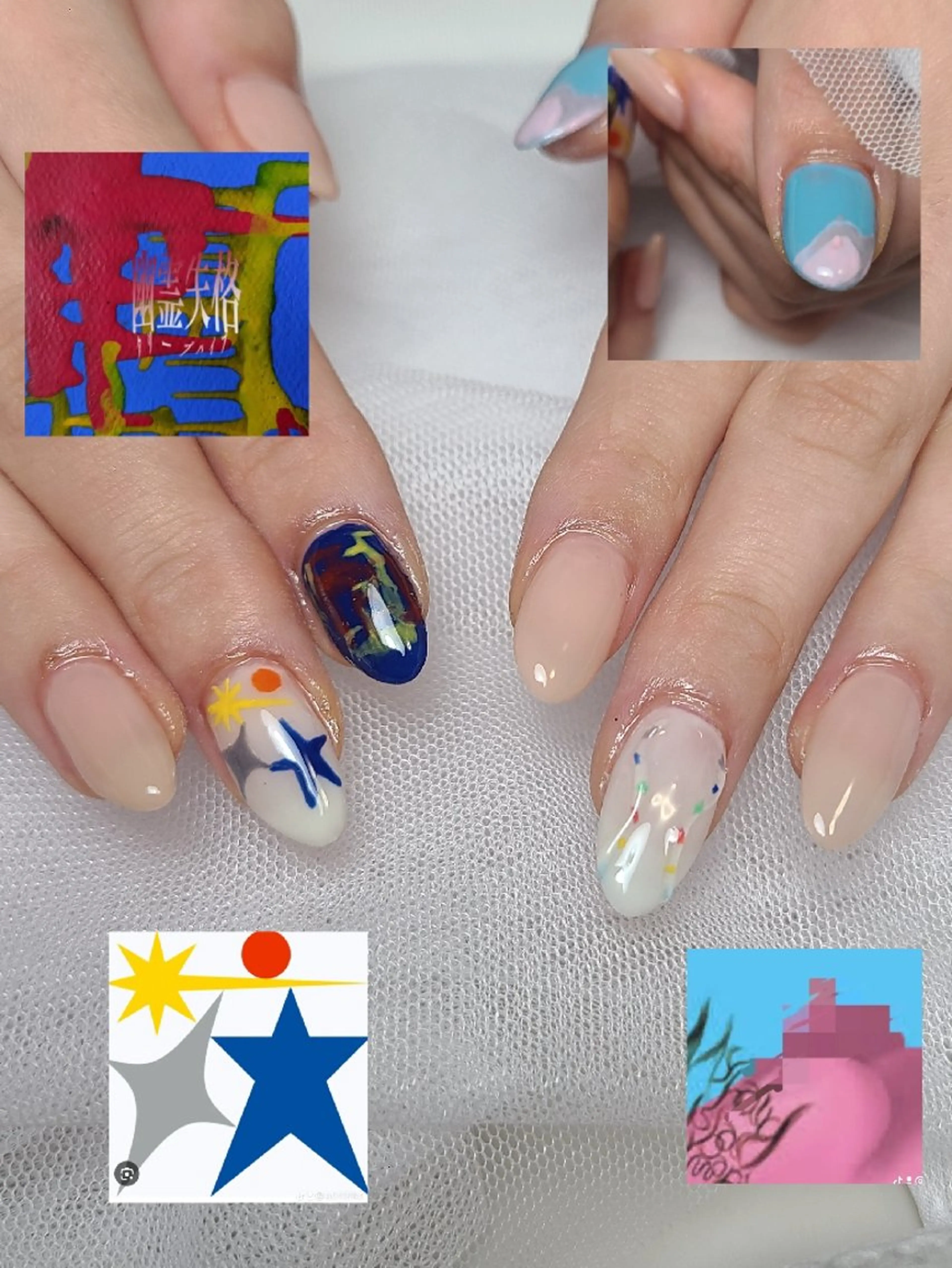 ネイル アートネイル ジェルネイル Nailroom3  古屋明美のネイルデザイン