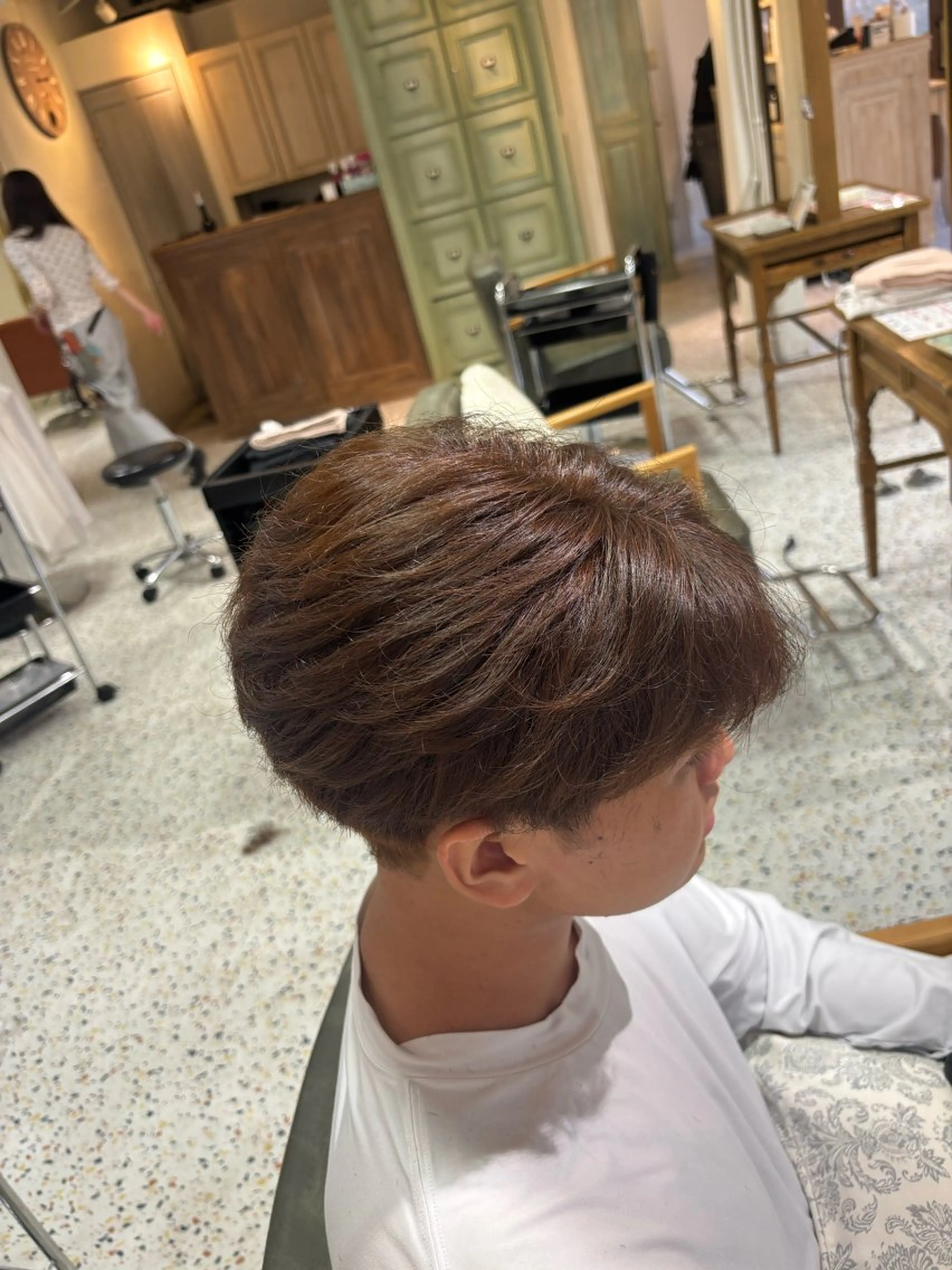 【メンズ限定👦🏻】     カット➕ブリーチなしカラー🌟の写真