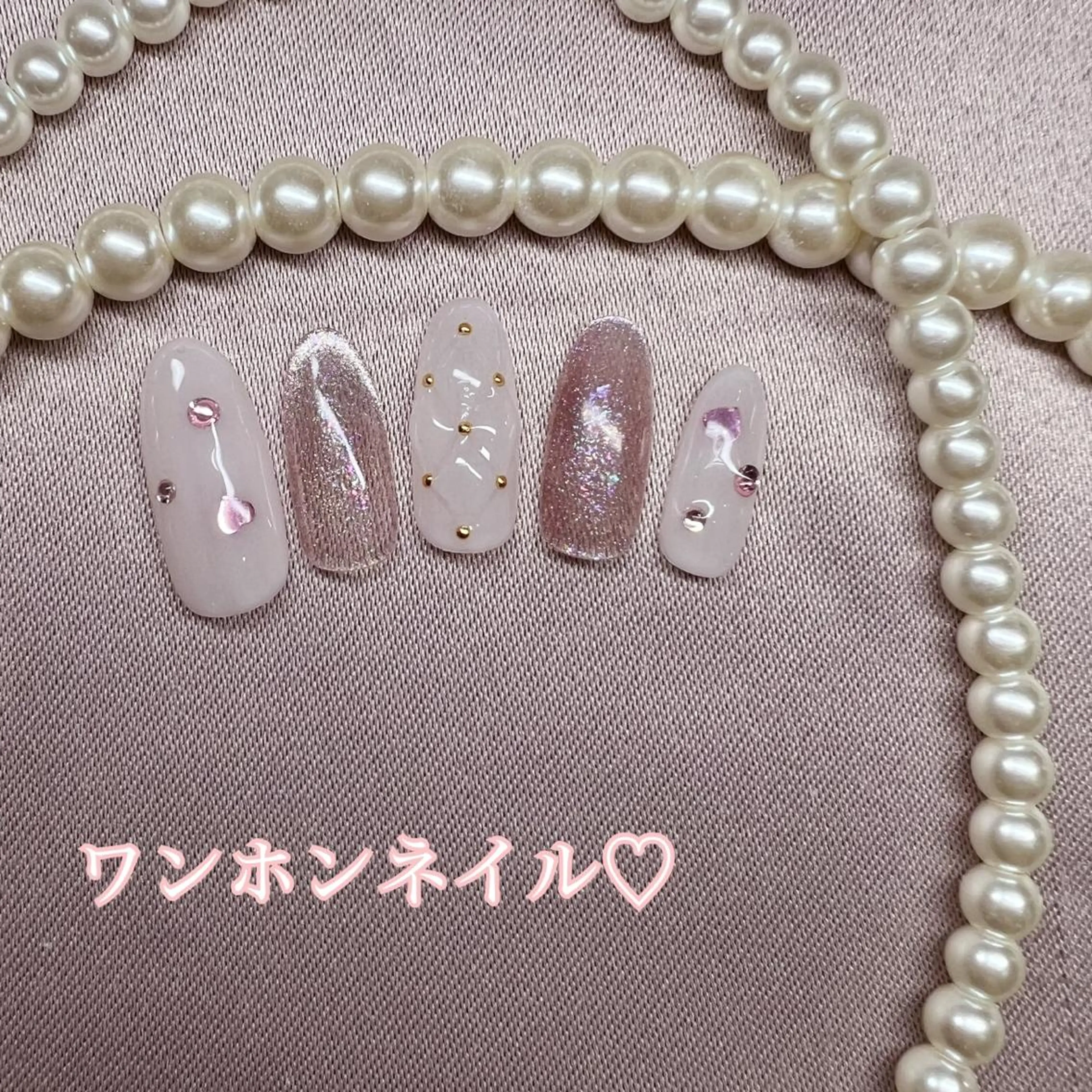 ネイル ハンドネイル 鈴木 優希のネイルデザイン