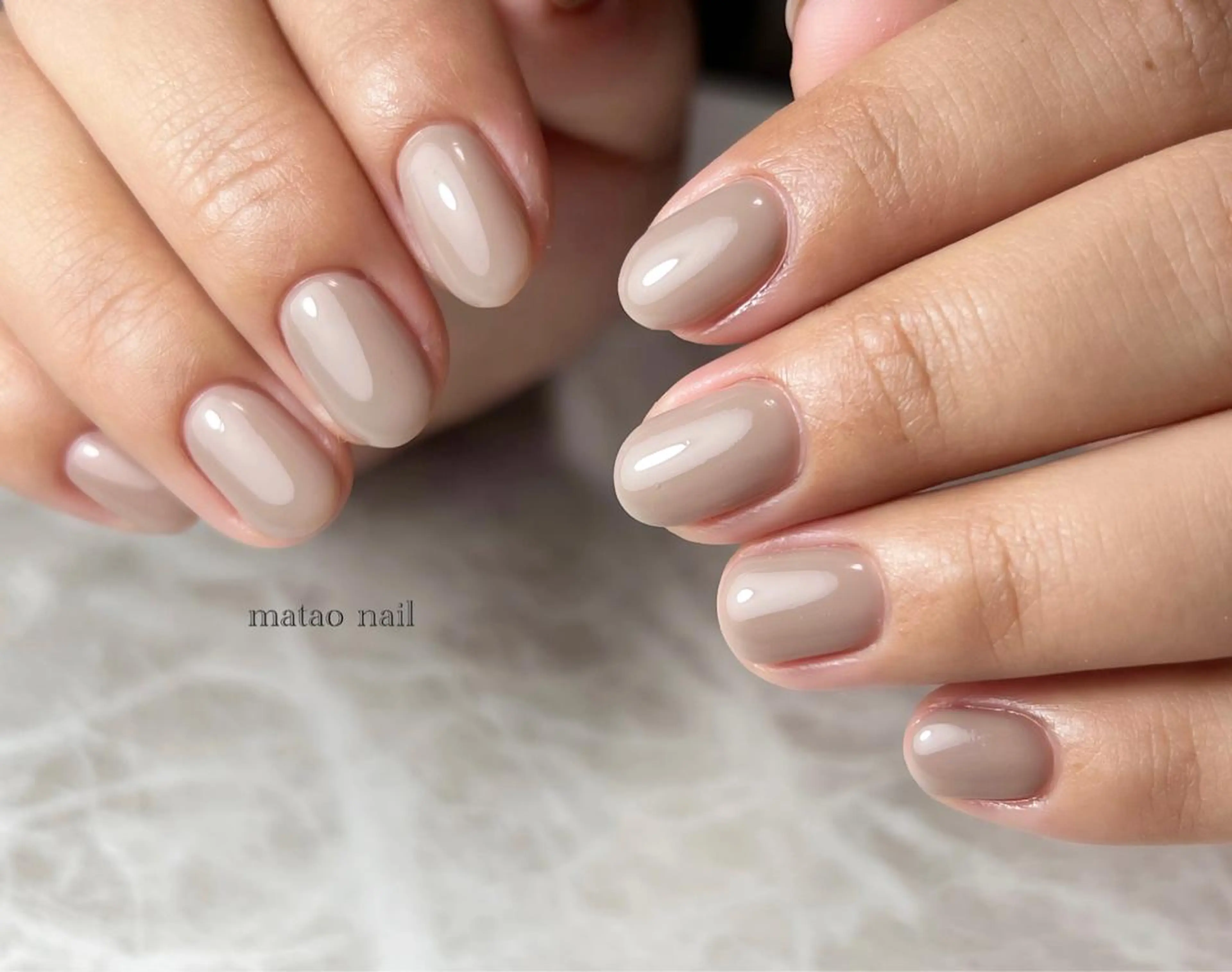 ネイル シンプルネイル ハンドネイル フットネイル matao nailのネイルデザイン